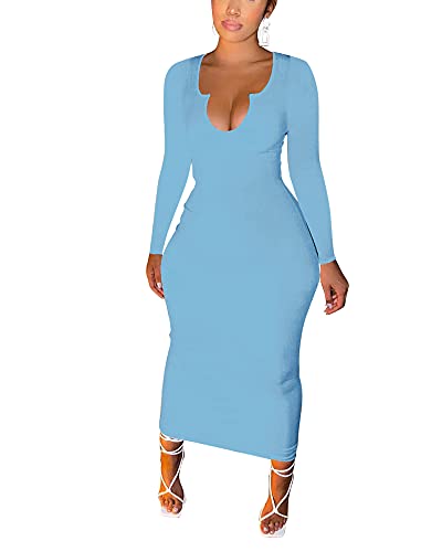 Blue B-dress