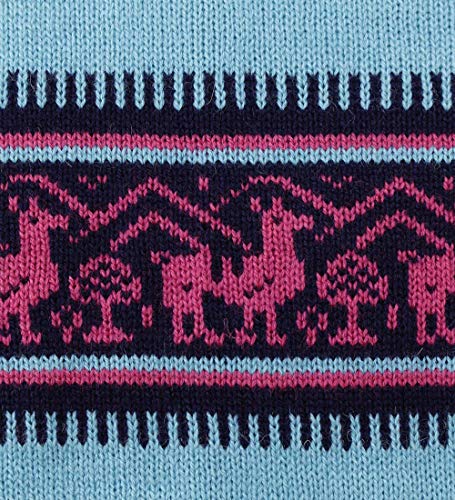 Turquoise/Fuchsia/Navy Blue