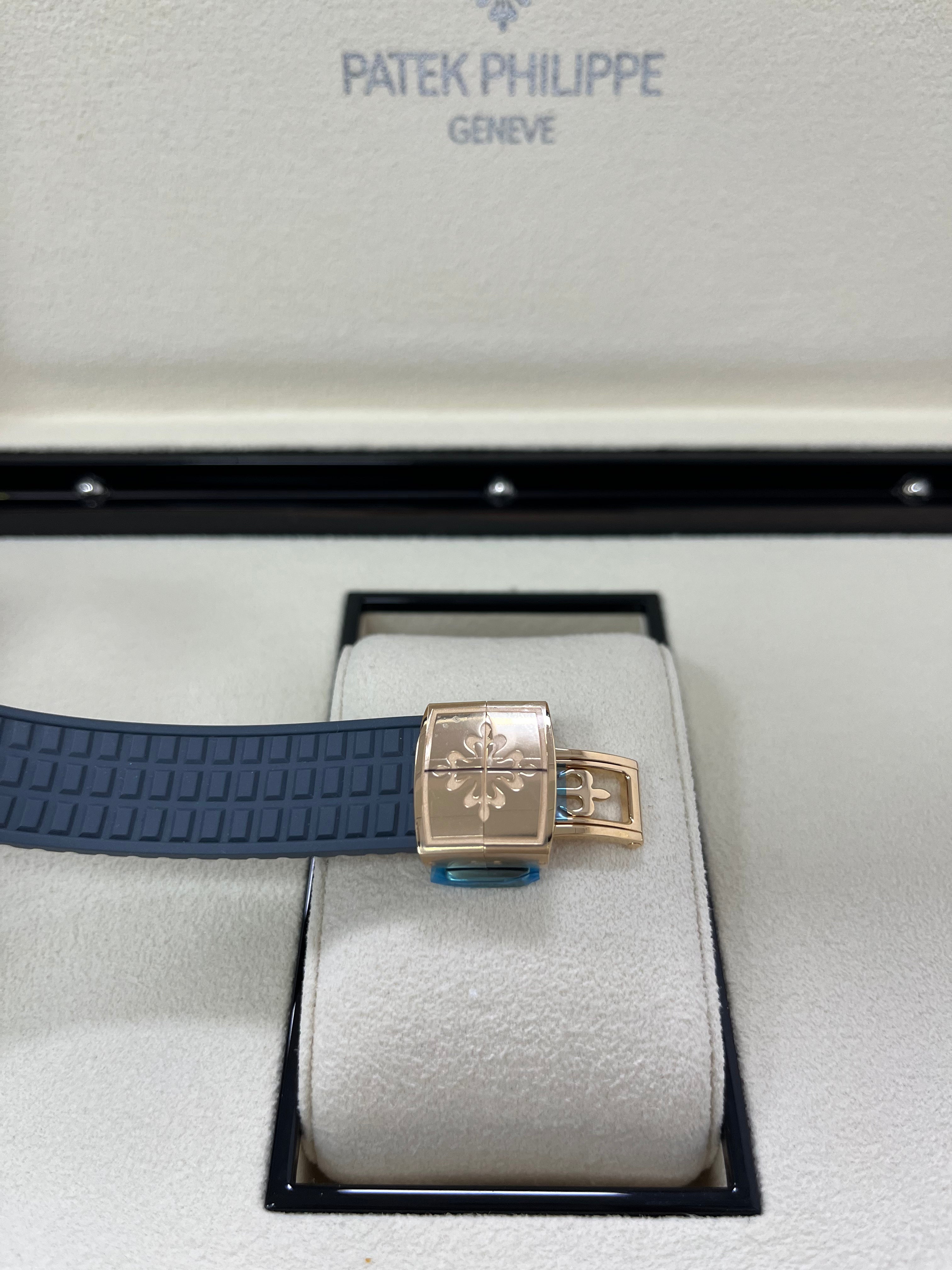 Patek Philippe Aquanaut Luce Annual Calendar Rose Gold Watch - Ref. 5261R-001 | Luxury Swiss Timepiece for Men & Women | Perfect for Gala Events, Business Meetings & Collectors