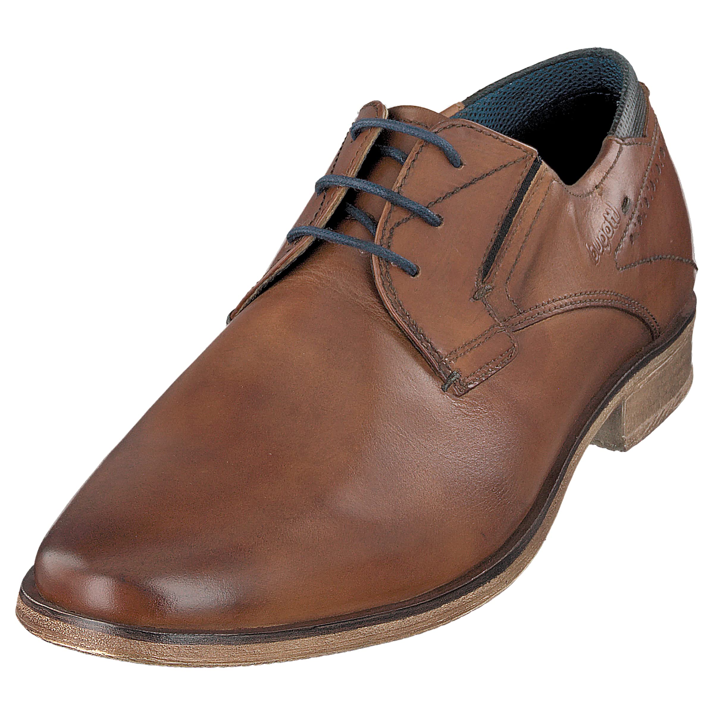 Bugatti Men's Classic Leather Derby Shoes - Elegant & Comfortable Dress Shoes for Business, Office & Formal Occasions
