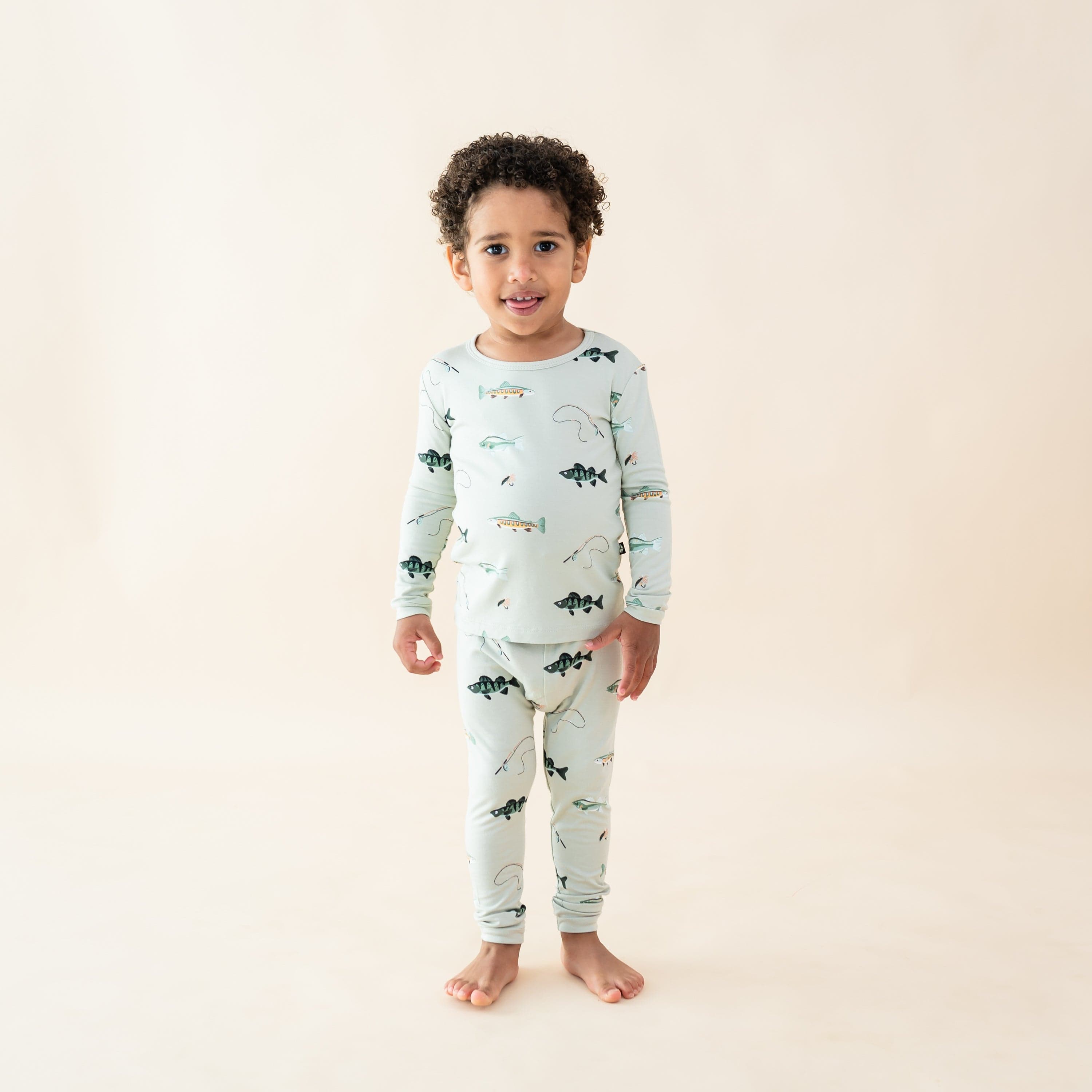 Comfortable Long Sleeve Pajamas for Men & Women - Soft Cotton Sleepwear for Fishing Enthusiasts - Perfect for Camping, Outdoor Adventures & Cozy Nights