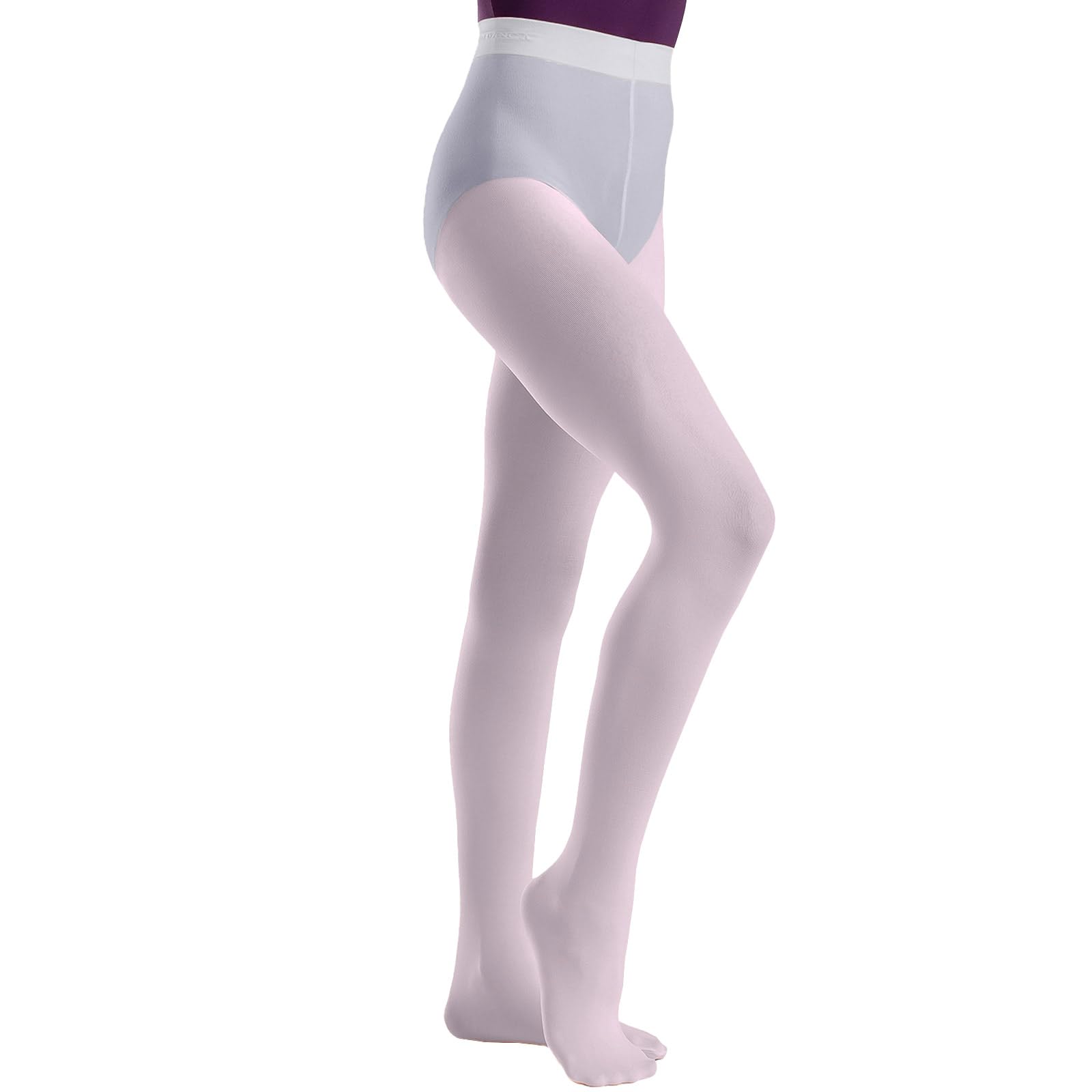 Girls Ballet Dance Footed Tights - Comfortable Stretchable TS73 for Ballet Class, Recital & Dance Practice