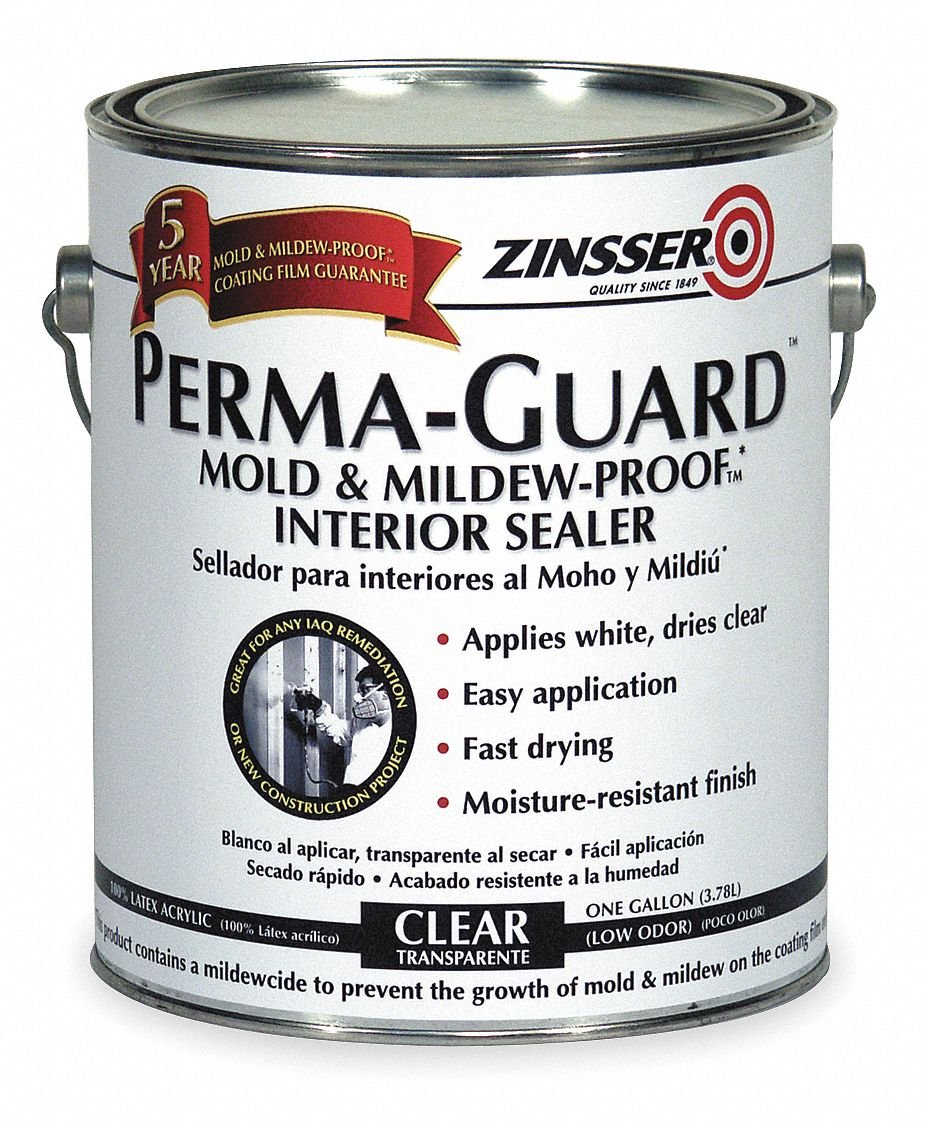 1 Gallon Clear Sealer for Wood, Concrete & Metal - Waterproof Protective Coating for Indoor & Outdoor Use - DIY Projects, Furniture, Decks & Floors