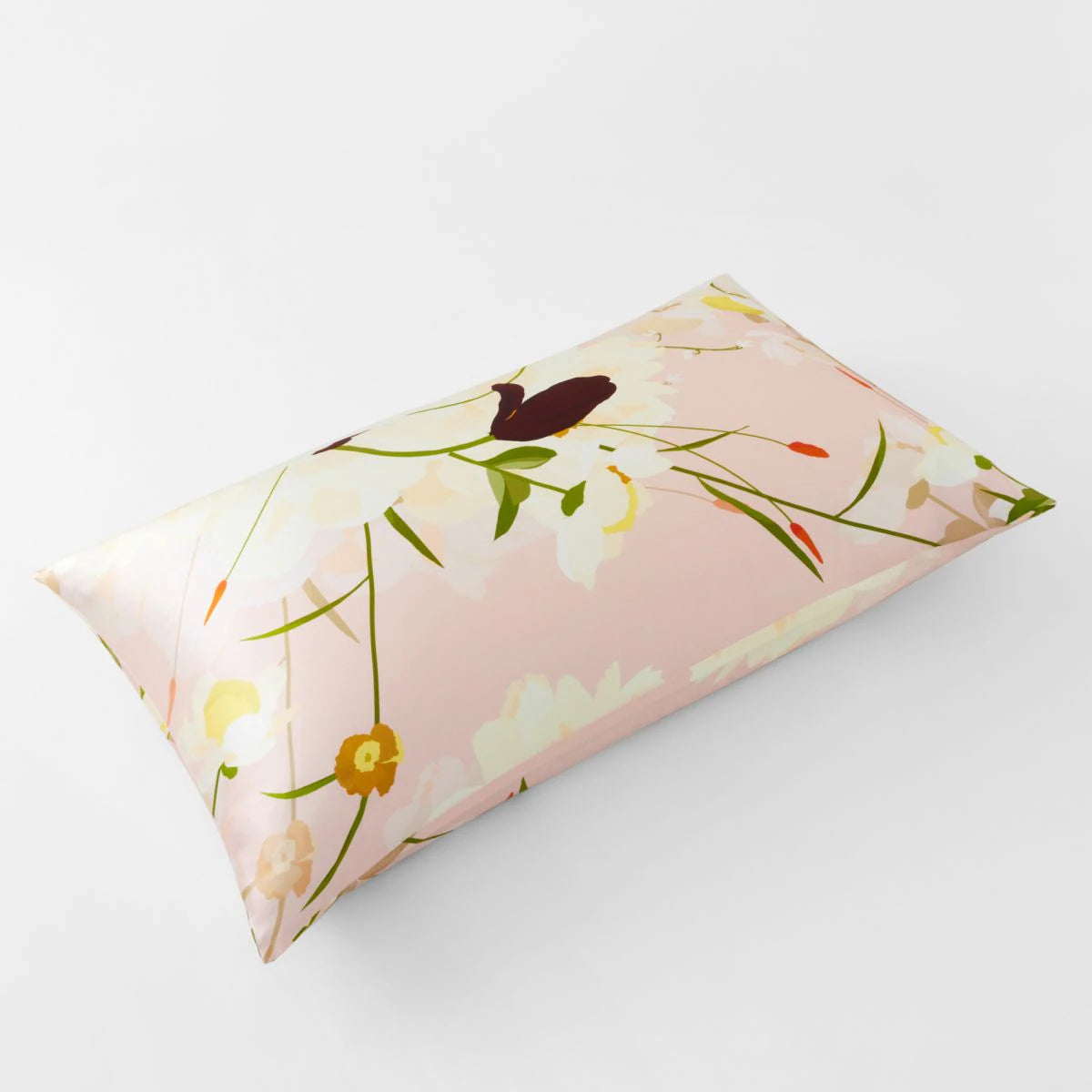 Sheridan Limited Edition Lanham Peach Sand Silk Pillowcase - Luxurious 100% Mulberry Silk for Hair & Skin Care - Perfect for Beauty Sleep, Travel & Home Decor