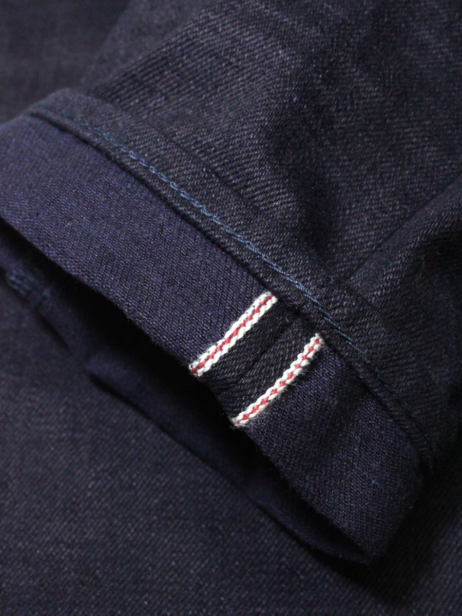 ONI 602 17oz Deep Indigo Raw Selvedge Denim Jeans - Regular Tapered Fit for Men | Premium Japanese Jeans for Casual Wear & Street Style