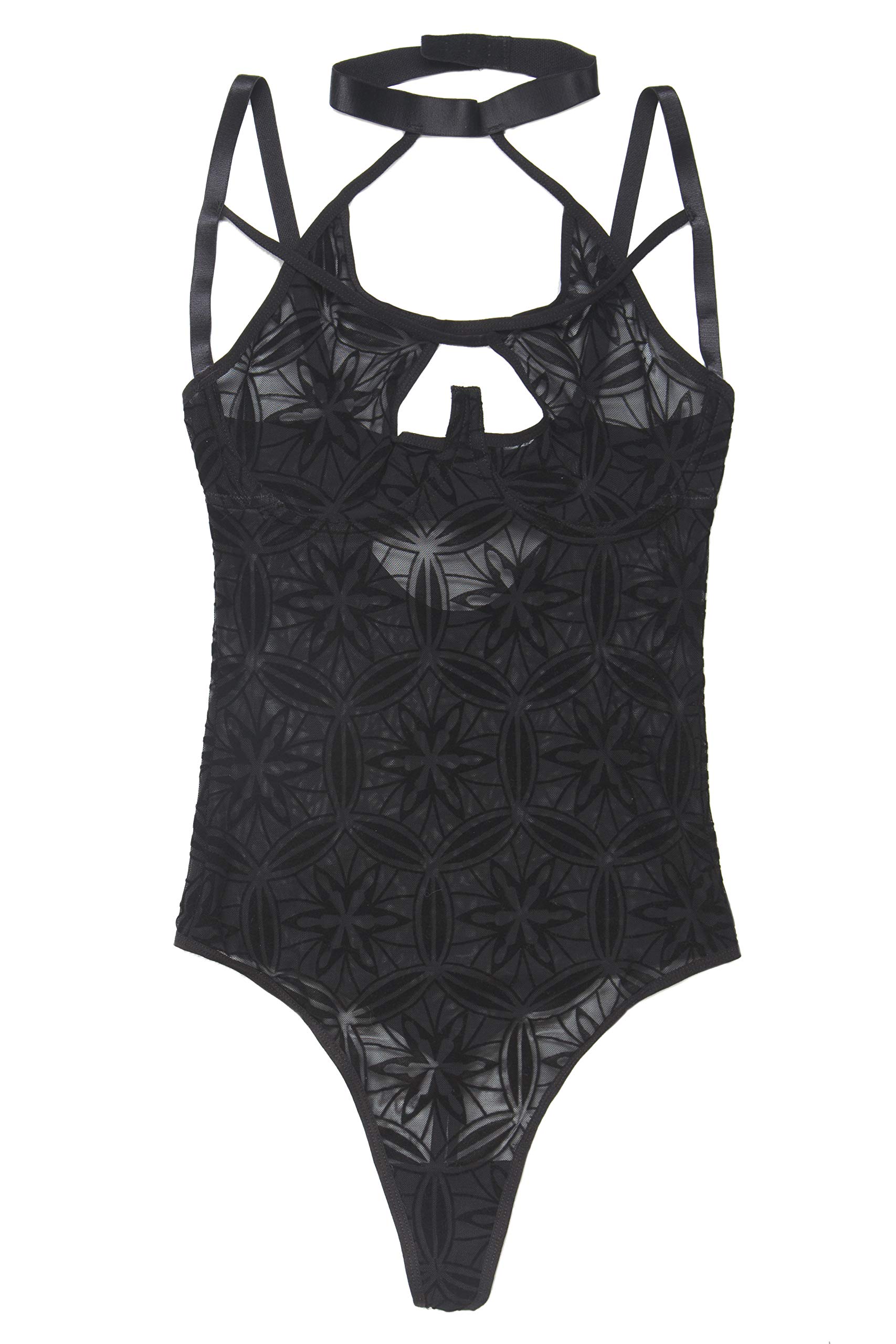 Coquette Women's Teddy Lingerie - Sexy Lace Bodysuit for Valentine's Day & Romantic Nights