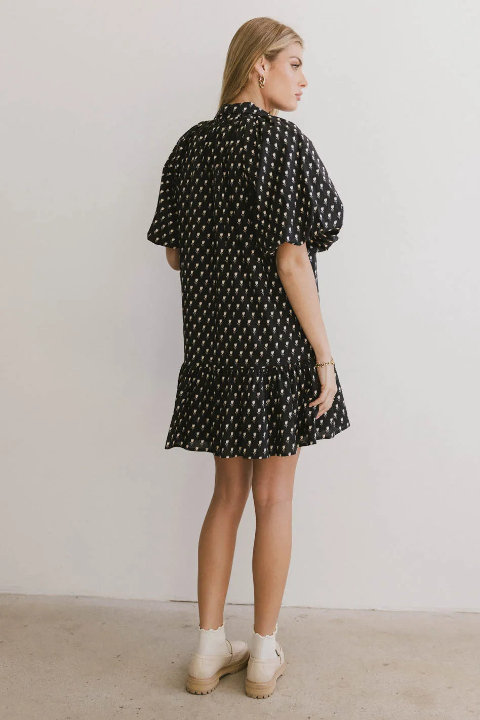 Miel Floral Mini Dress - Women's Floral Print Summer Dress, Sleeveless A-Line Party Dress - Perfect for Beach Vacations, Date Nights & Summer Parties