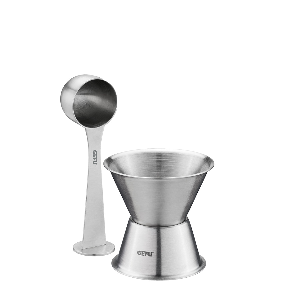 Premium Stainless Steel Coffee Funnel and Measuring Spoon Set - Perfect for Pour Over, Espresso, and French Press Brewing