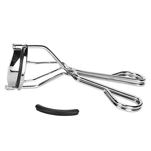 Professional Stainless Steel Eyelash Curler - Comfortable & Portable for Natural Lashes | Perfect for Home, Travel & Salon Use