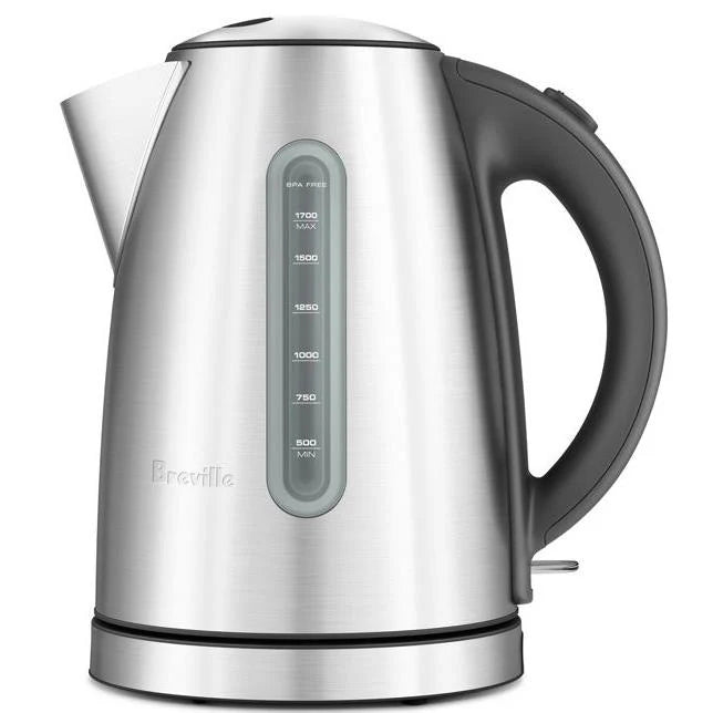 Breville Soft Top Dual Kettle - 1.7L Electric Water Boiler with Dual Temperature Control for Tea & Coffee - Perfect for Home, Office or Restaurant Use