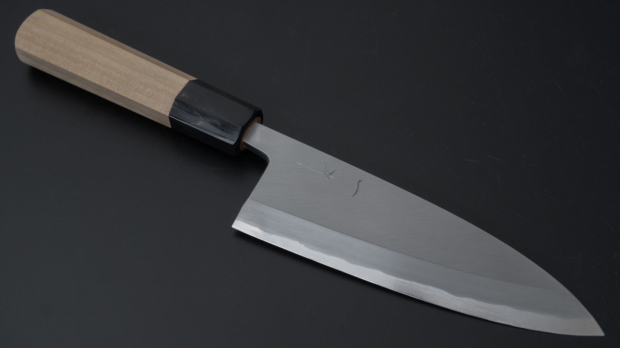 Premium Hitohira Togashi Blue #2 Steel Deba Knife 150mm - Japanese Ho Wood Handle with Saya Sheath - Perfect for Sushi, Filleting Fish & Professional Kitchen Use