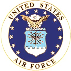 MEDALS OF AMERICA EST. 1976 - Authentic US Air Force Color Medallion | Military Collectibles & Awards | Perfect for Veterans, Display Cases & Gift Giving