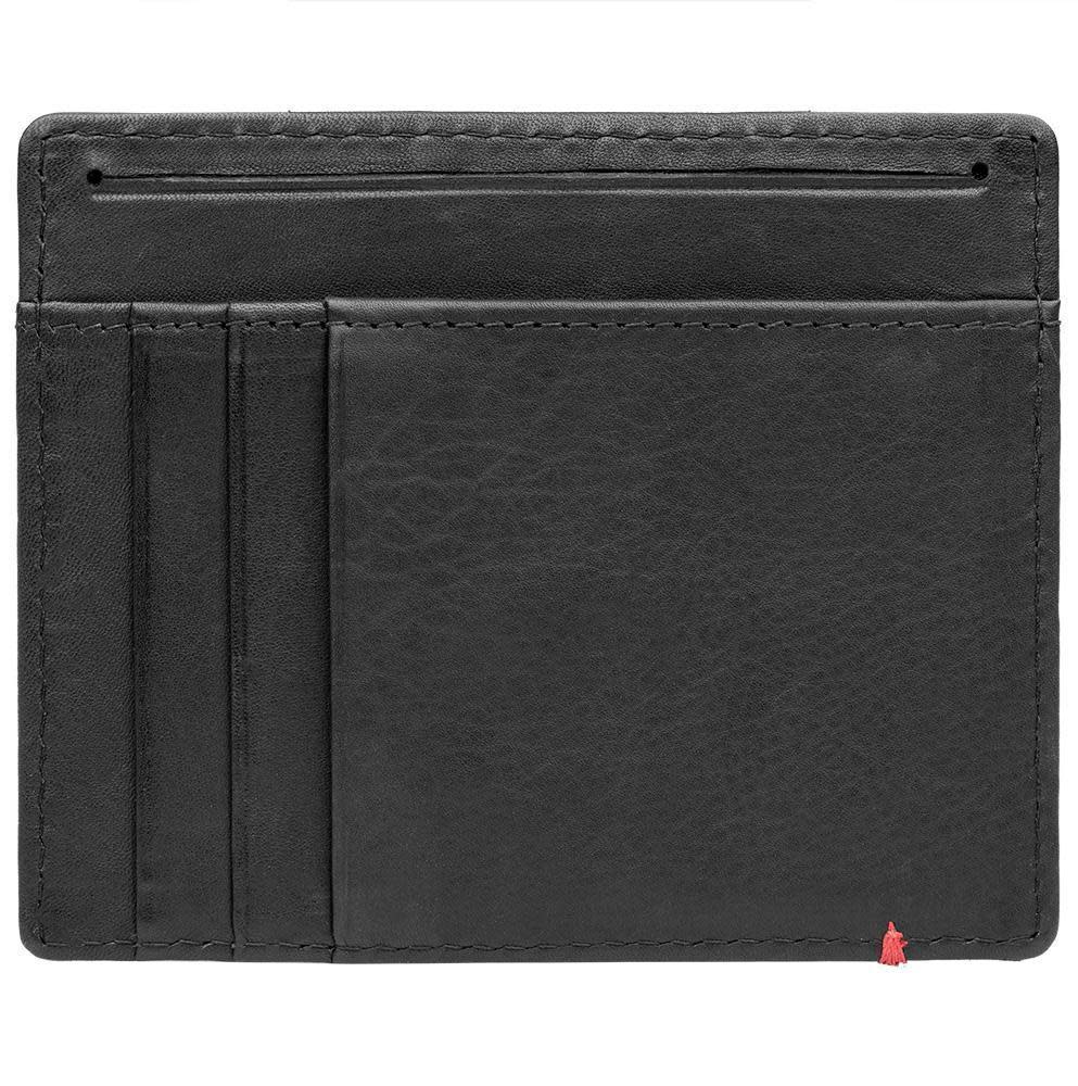 Vintage Zippo 1932 Replica Black Leather Wallet with Metal Plate Design - Perfect for Men's Everyday Carry & Gift Giving