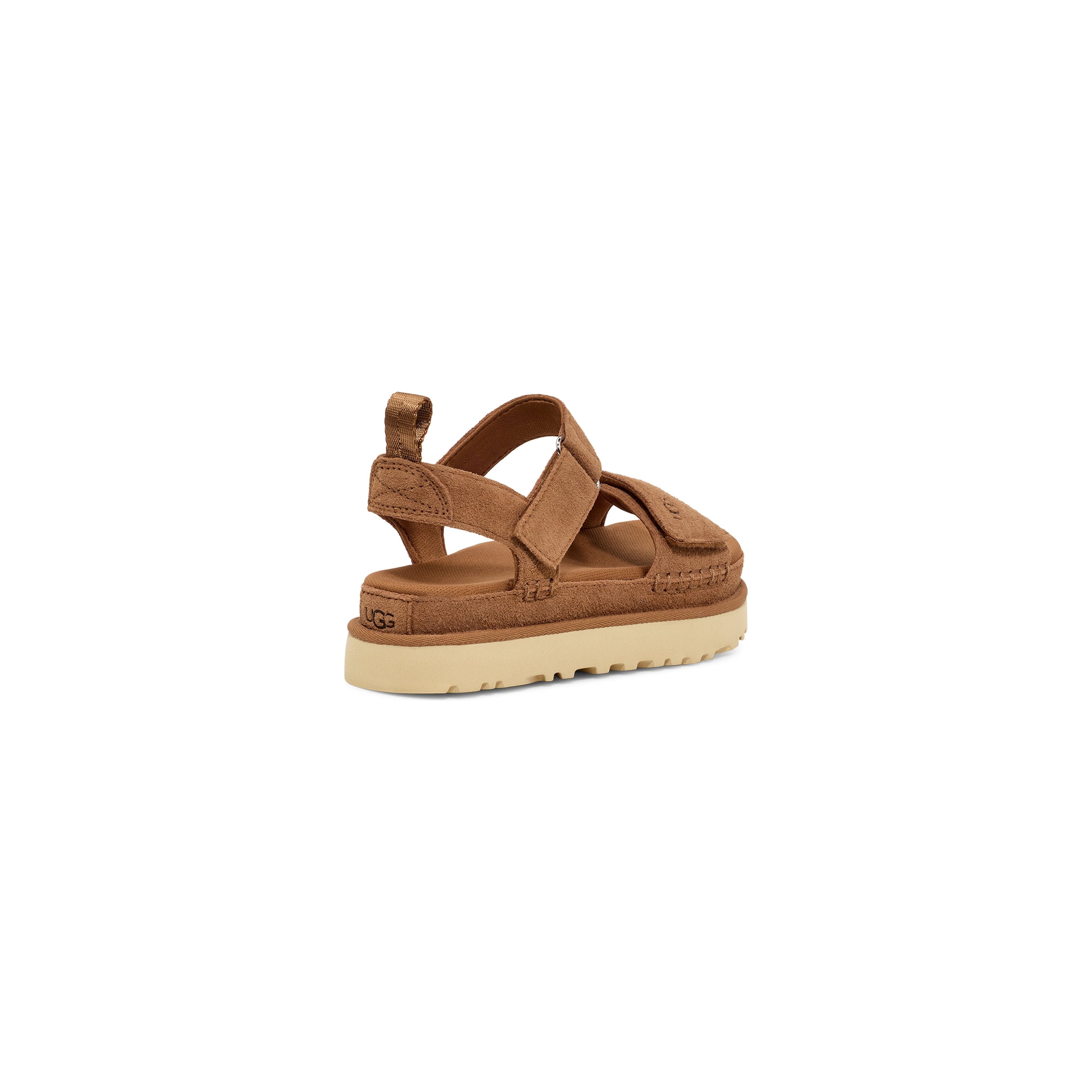 UGG Women's Goldenstar Comfort Slide Sandals - Soft Suede & Cushioned Footbed for Summer, Beach, and Casual Wear