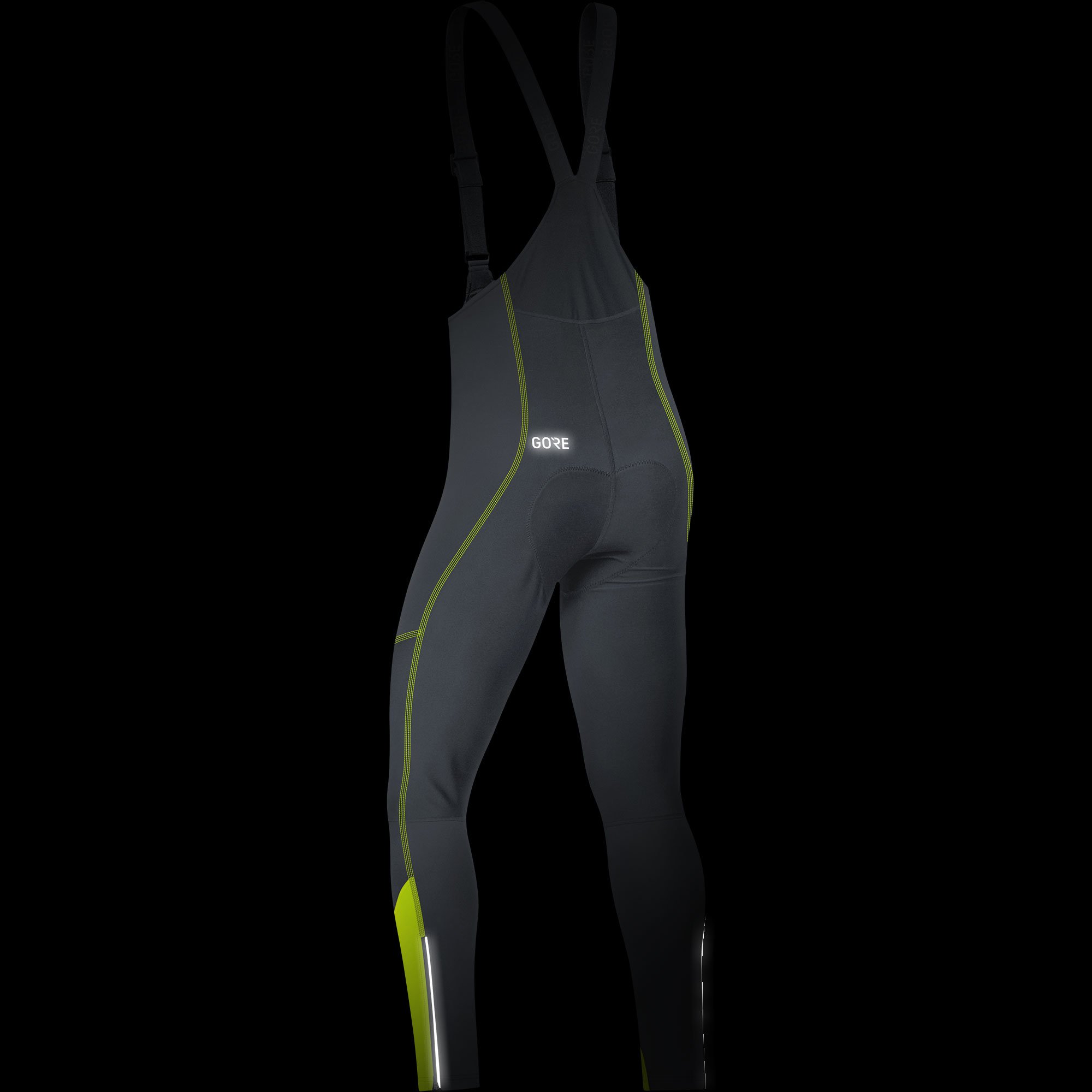 Gore Men's C3 GWS Bib Tights - Thermal Cycling Pants for Cold Weather Riding - Perfect for Winter Biking, Commuting & Outdoor Sports