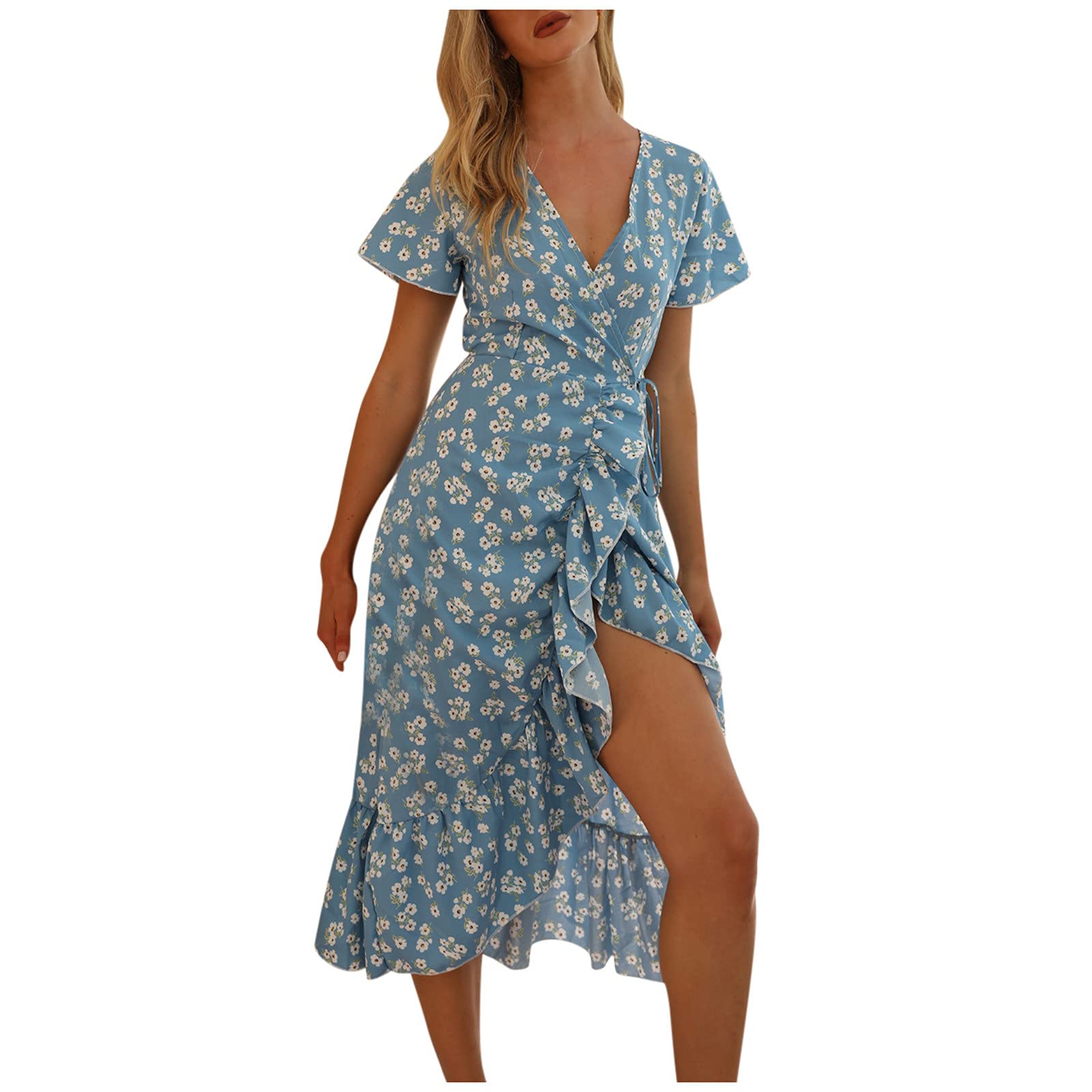 **Women's Plus Size Summer Beach Dress - Sweetheart Neckline Prom, Cocktail & Mother of the Bride Dresses for Outdoor Parties, Vacations & Special Occasions**