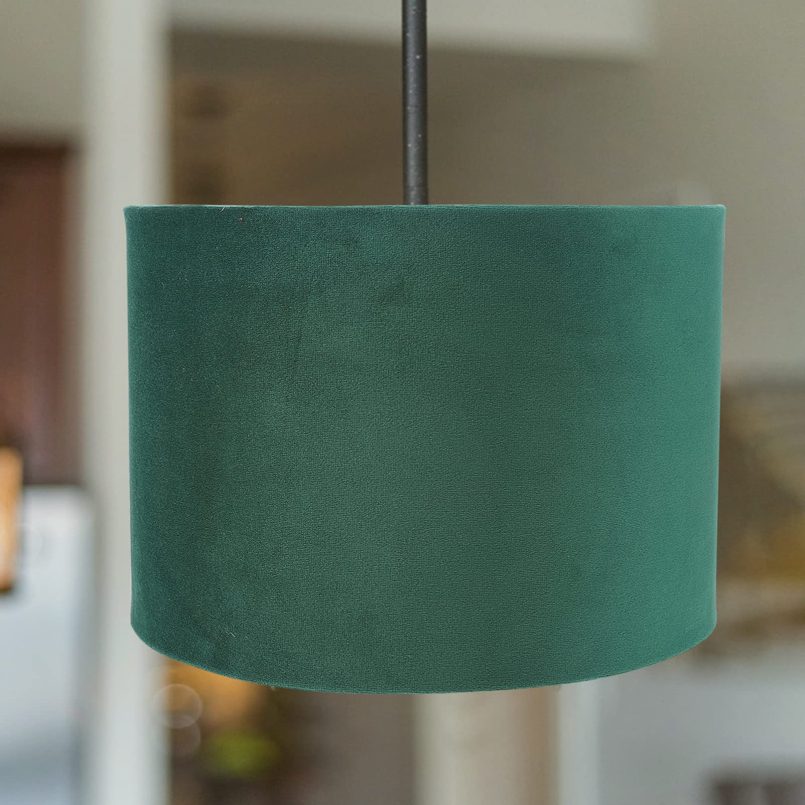 Balacoo Modern Clip-On Barrel Fabric Lamp Shade - Small Dust Cover for Table, Chandelier & Wall Lamps - Elegant Home Decor Lighting Accessory | Perfect for Living Room, Bedroom & Office