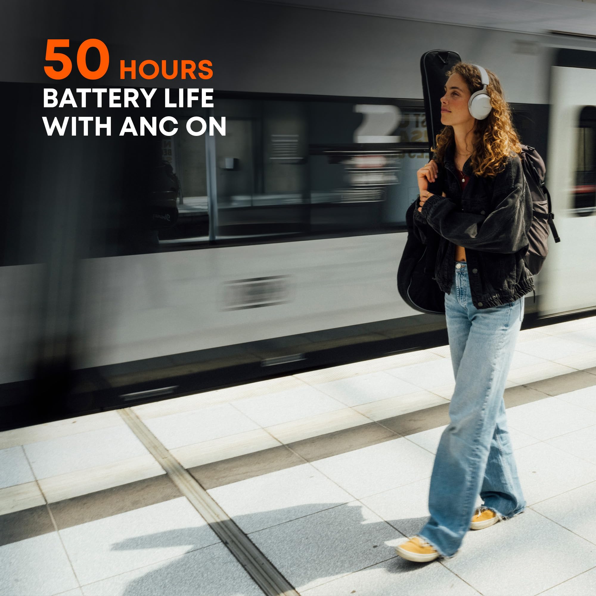 Beyerdynamic AVENTHO 300 Wireless Over-Ear Headphones with Active Noise Cancelling (ANC), Dolby Atmos & Head Tracking - Premium Bluetooth Headphones for Music, Movies & Gaming (Black) - Perfect for Travel, Work & Home Entertainment