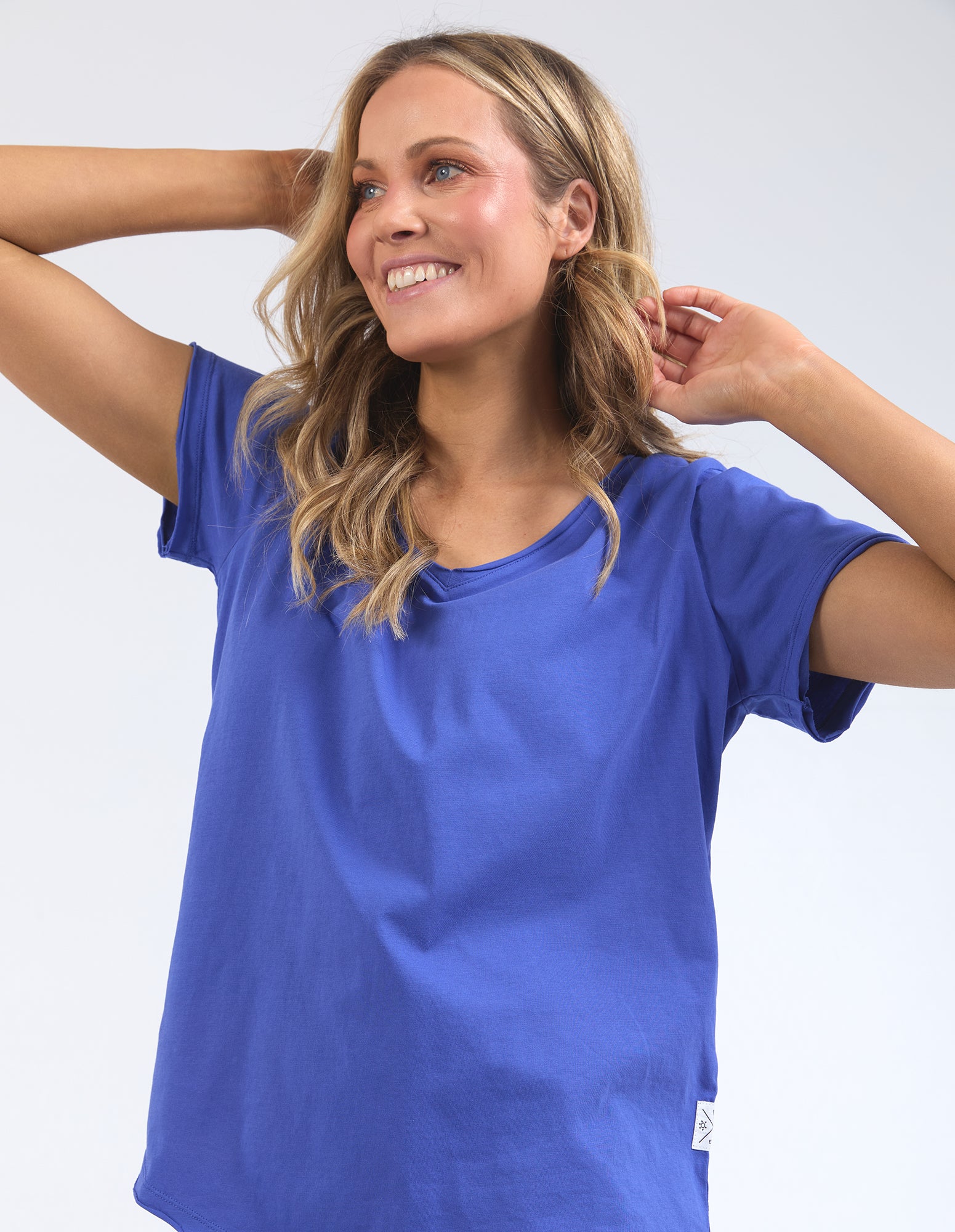 Premium Pima Cotton V-Neck T-Shirt for Men - Soft & Breathable Royal Blue Tee - Perfect for Casual Wear, Layering & Everyday Comfort