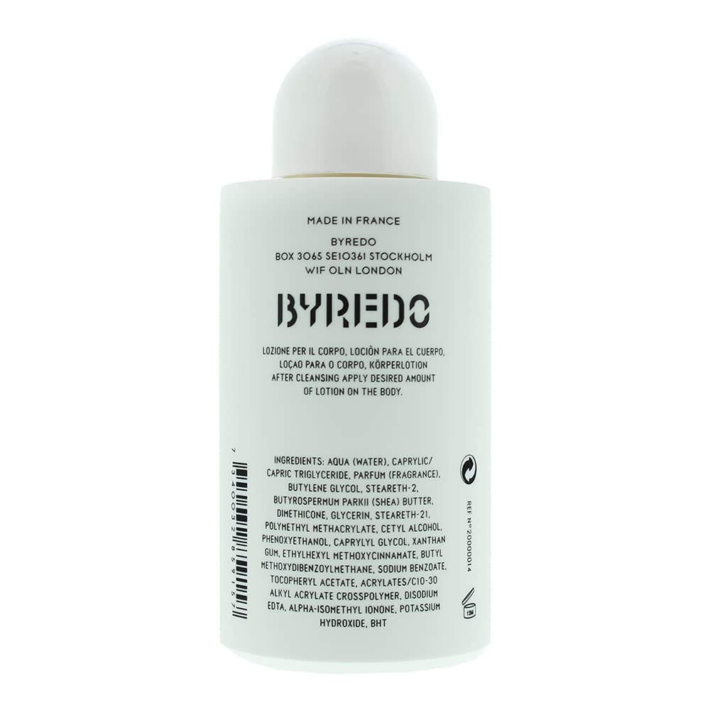 Byredo Mojave Ghost Body Lotion 8.5oz (225ml) - Luxury Moisturizing Cream for Dry Skin - Perfect for Daily Hydration & Gift Giving