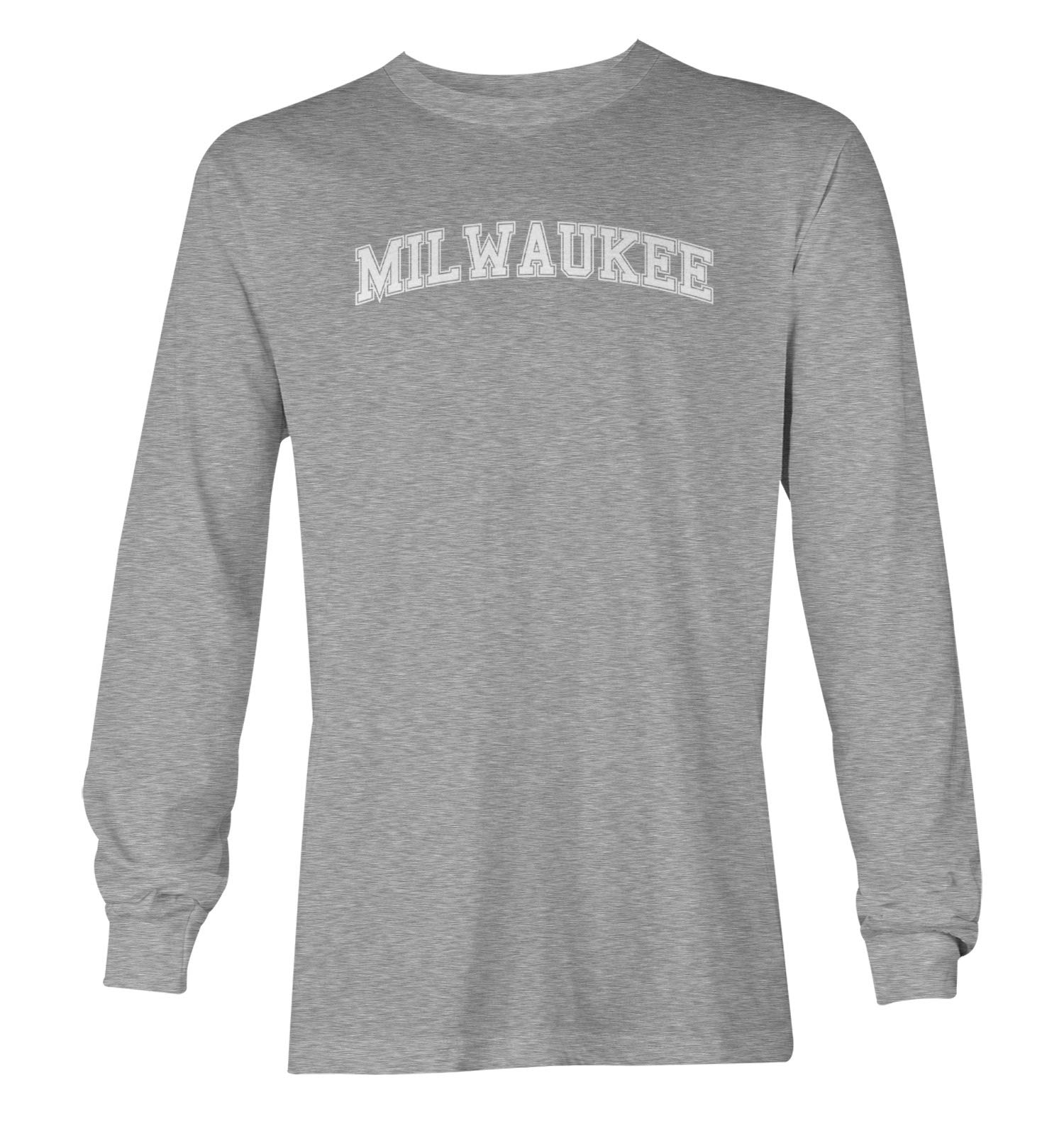 Milwaukee State Proud Strong Unisex Long Sleeve T-Shirt | Comfortable Cotton Apparel for Men & Women | Perfect for Casual Wear, Outdoor Activities & Wisconsin Pride