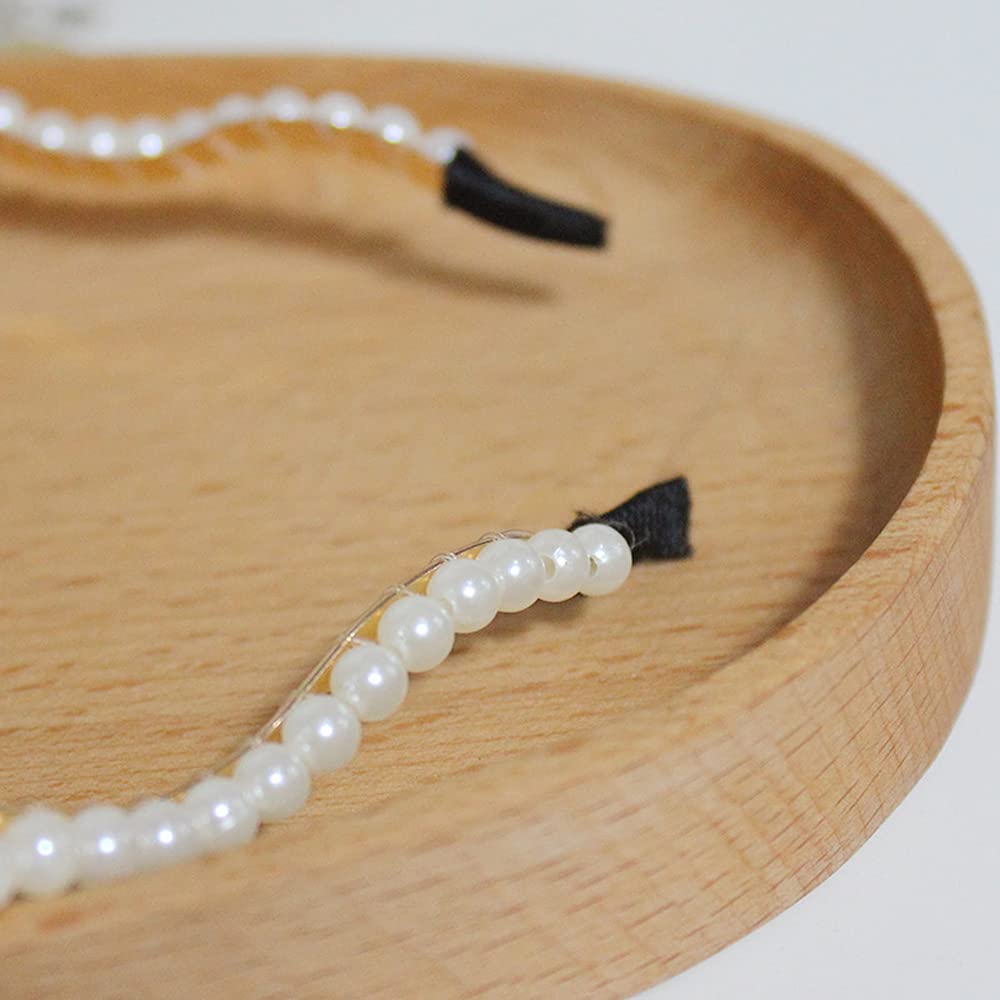 Elegant Pearl Hair Clips for Women - Fashion Hair Accessories, Bridal Headbands & Hair Hoops - Perfect for Weddings, Parties & Everyday Style (Style 1)