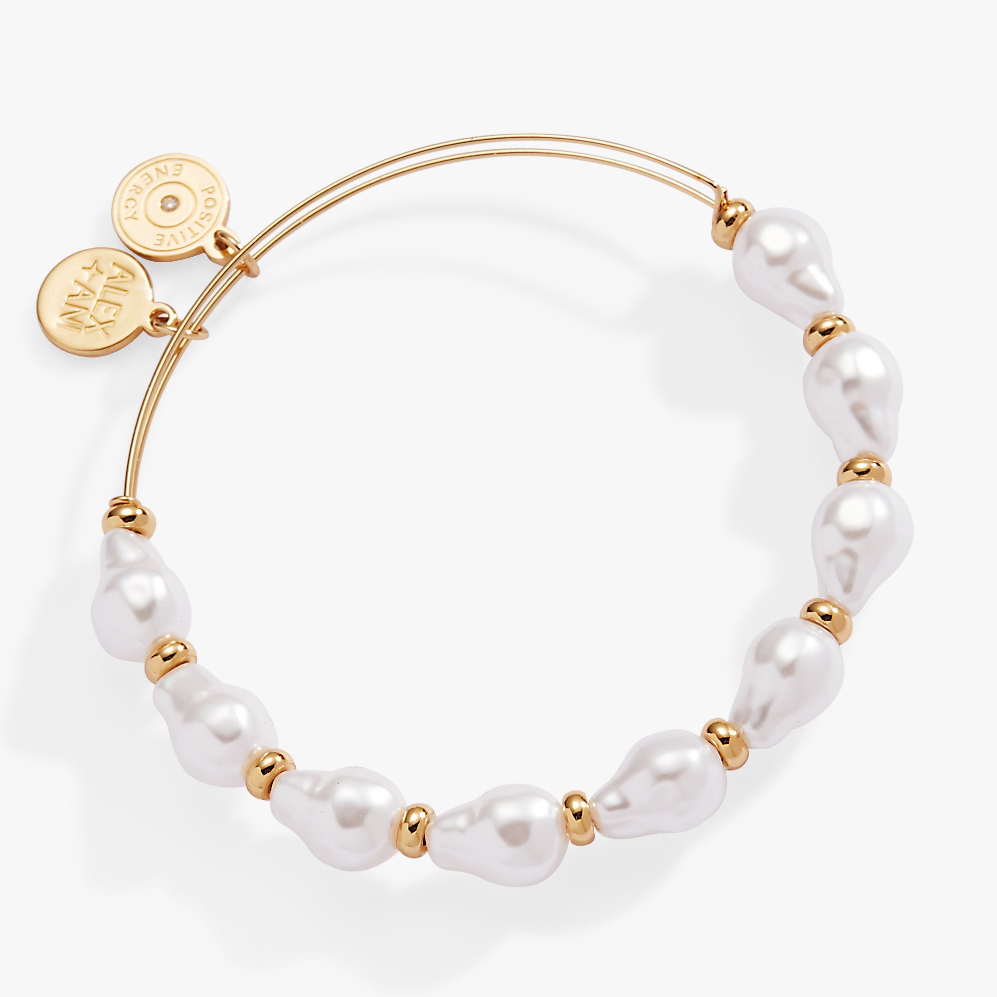 Elegant Baroque Pearl Beaded Bangle Bracelet for Women - Vintage Style Pearl Jewelry Gift for Wedding, Party & Special Occasions