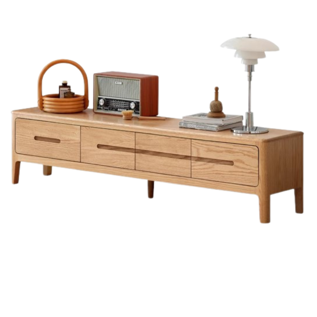 70.9x13.8x15.4 inch/ 180.4x35.2x39.5сm/ Natural Wood color/ TV cabinet