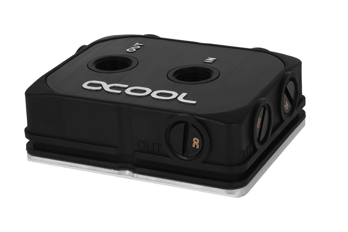 Alphacool 12936 Eisblock XPX Pro 1U 高性能CPU水冷头 - 超薄设计，适用于紧凑型PC和服务器
