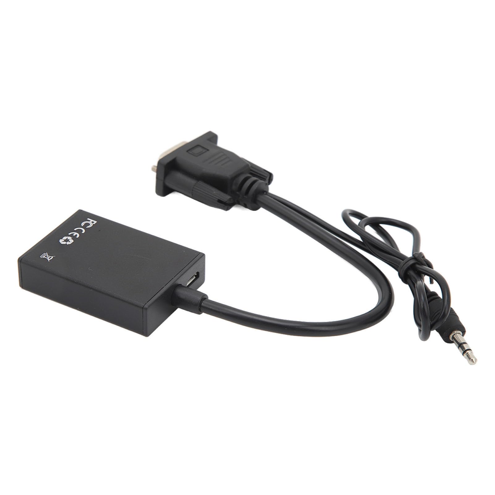 HDMI to VGA Adapter 1080P for Monitor & Projector - Home Office Setup