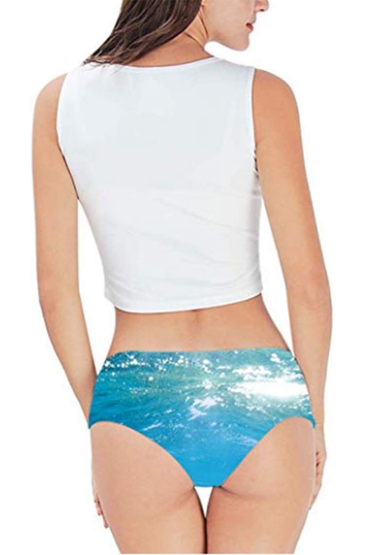 Sexy Women's 3D Printed Animal Pattern Underwear - Stretchy Booty Shorts for Sleep & Lounge Wear - Curve-Hugging Comfort for Casual & Nighttime Use