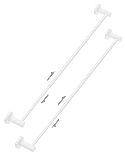 White Single Towel Bar
