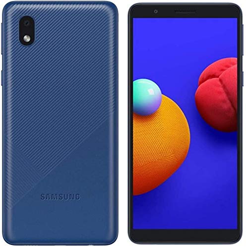 Samsung Galaxy A01 Core A013G/DS 16GB 1GB RAM GSM Unlocked Smartphone - Blue | Dual SIM, Android 10 | Perfect for Students, Travel & Budget Buyers