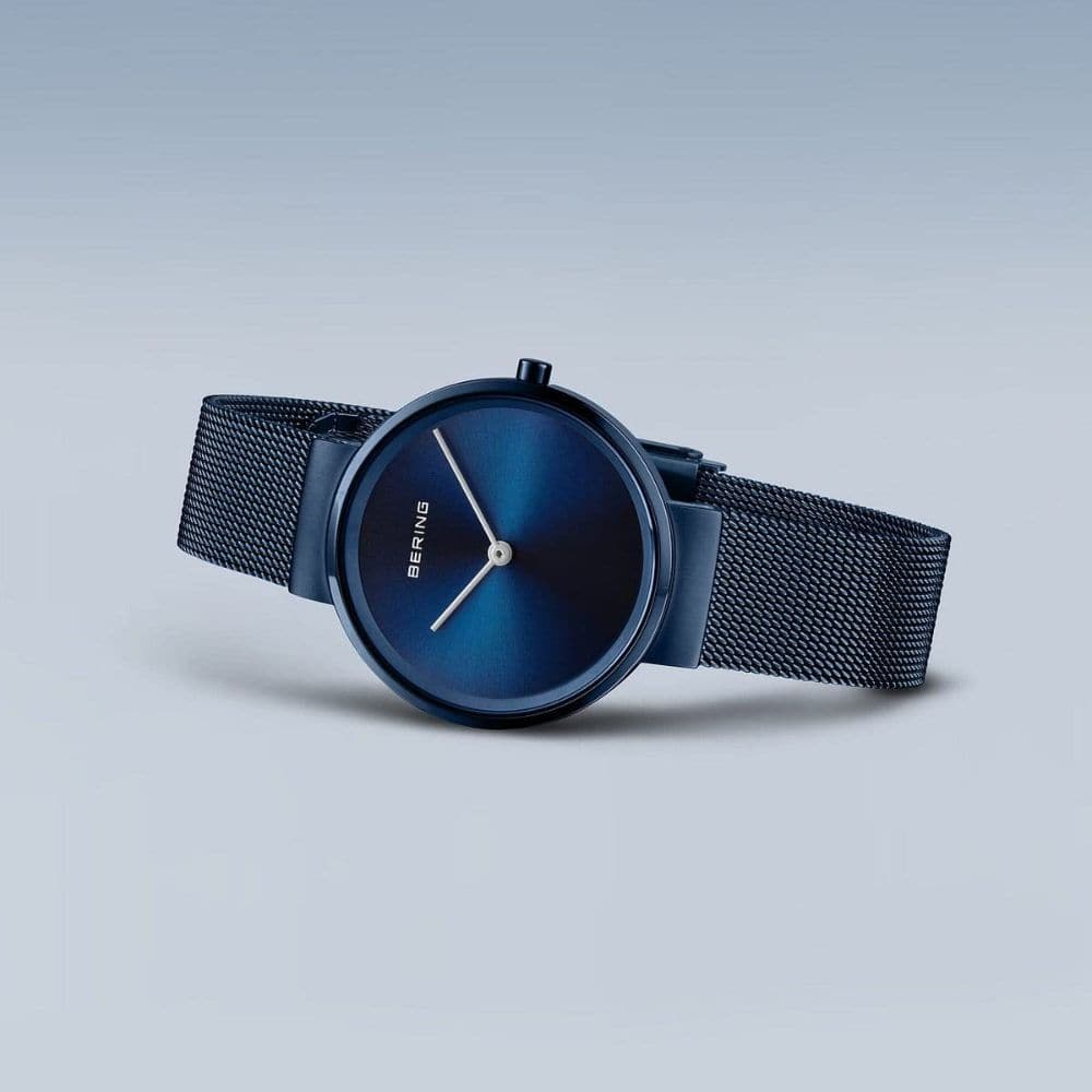 BERING 14531-397 Women's Analog Watch with Blue Dial - Elegant Timepiece for Casual, Office & Special Occasions