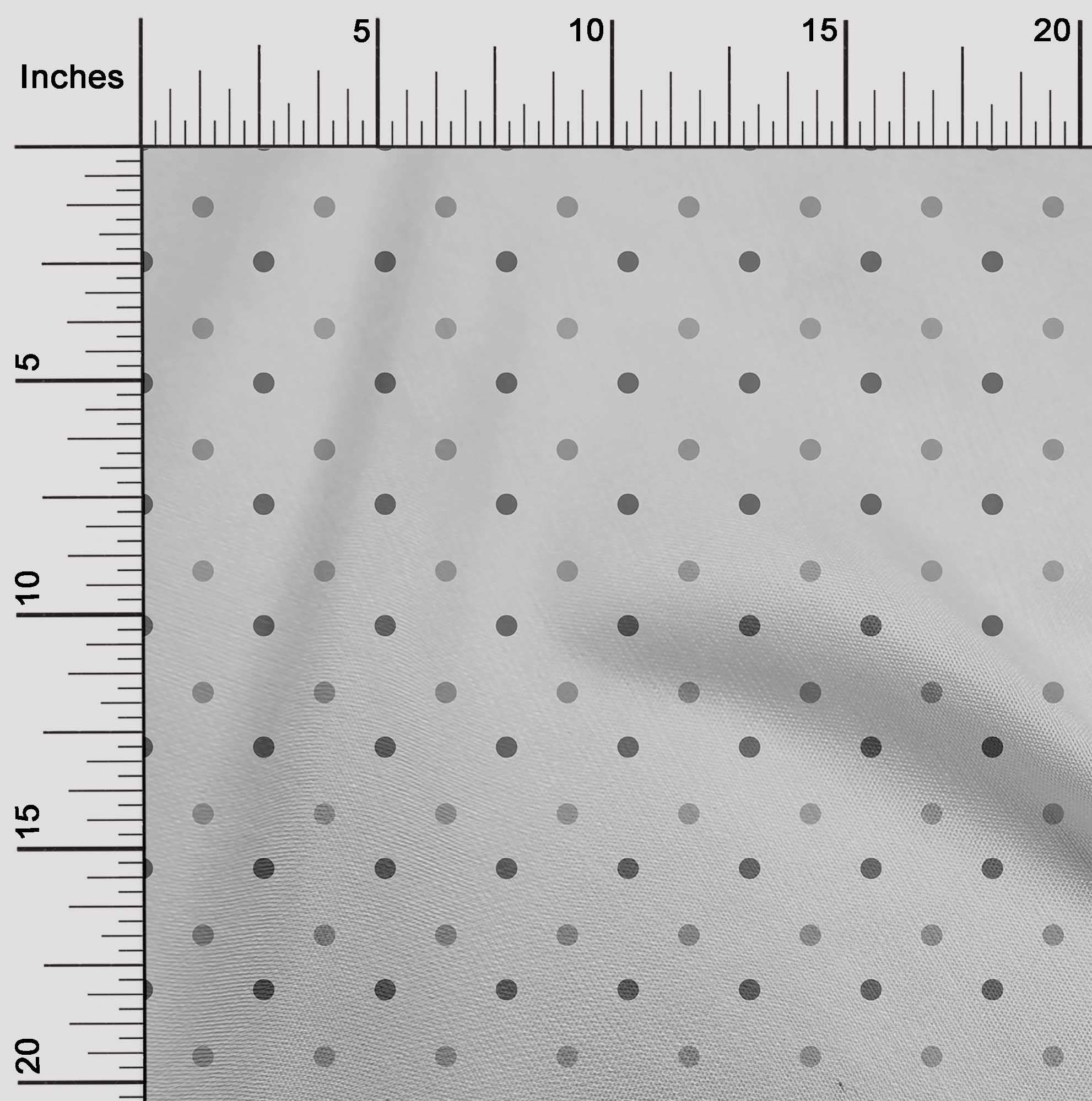 oneOone Rayon Gray Fabric with Dots - 56 Inch Wide Printed Sewing Material by The Yard for DIY Clothing & Crafts | Perfect for Dresses, Quilting & Home Decor Projects