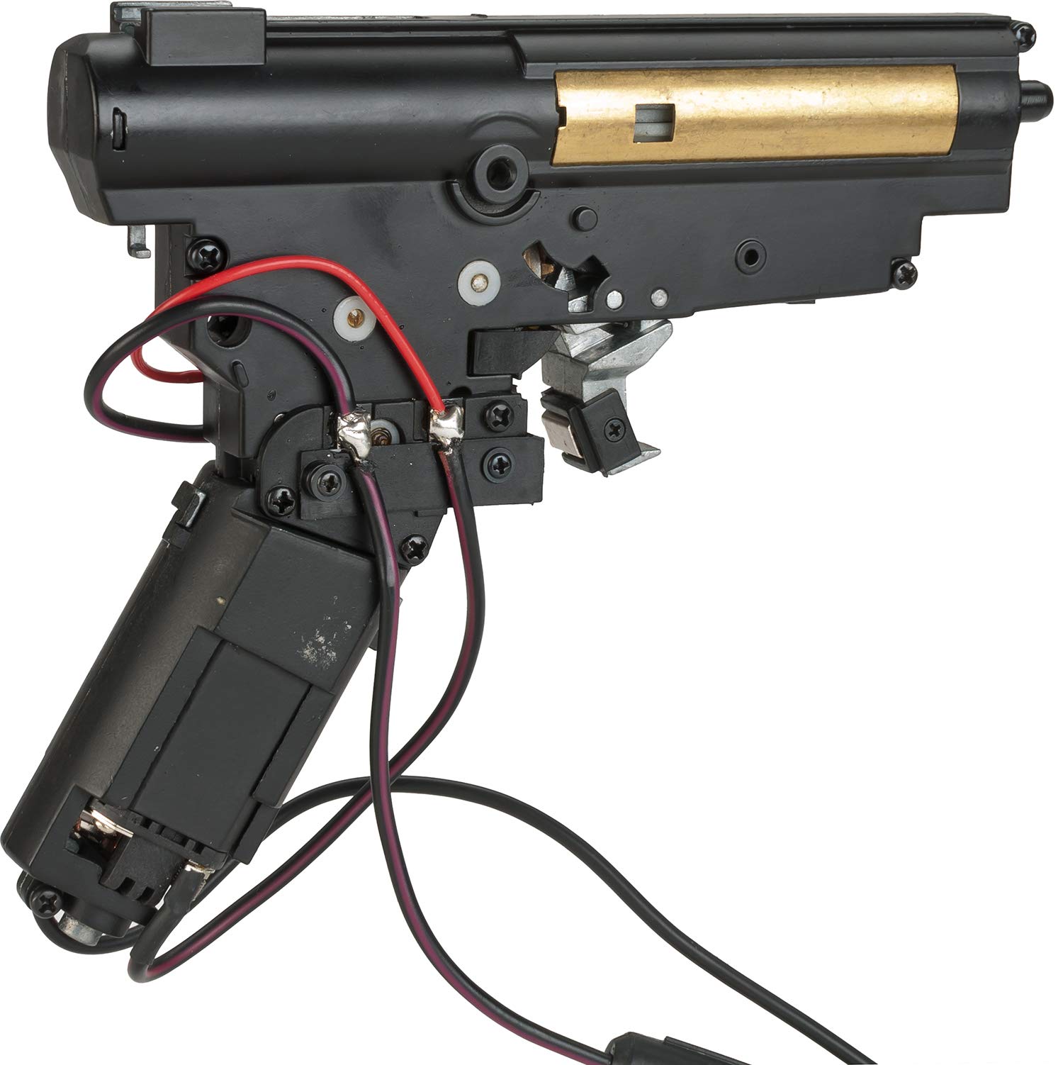 JG Reinforced Metal V3 Gearbox with Motor - Compatible with AUG17 & G19 AEG Airsoft Guns | High-Performance Upgrade for Airsoft Enthusiasts | Perfect for Competitive Matches and Tactical Training