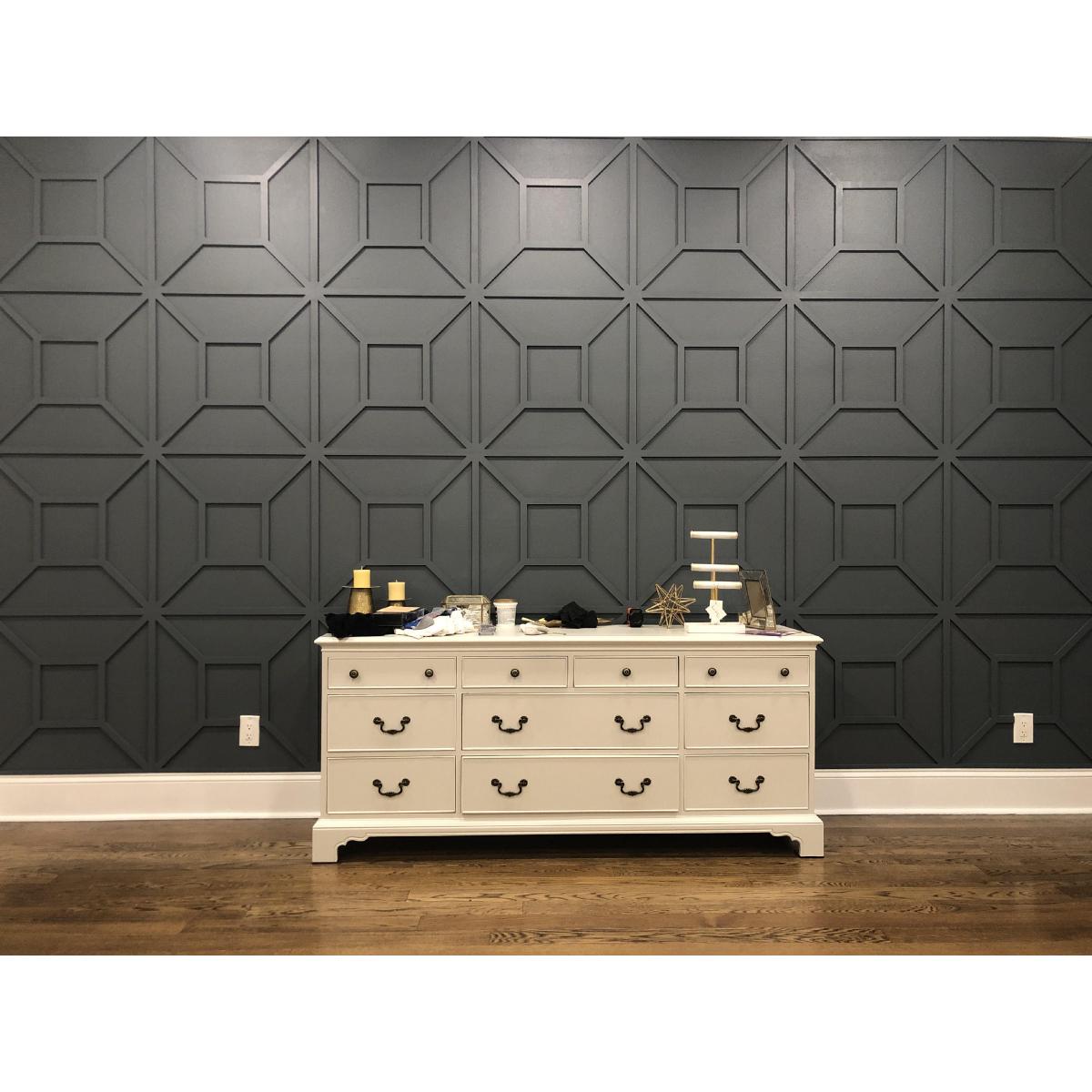 Marion Decorative Fretwork Wall Panels - Elegant Laser-Cut Wooden Room Dividers for Home & Office Decor | Perfect for Living Rooms, Bedrooms, and Entryways