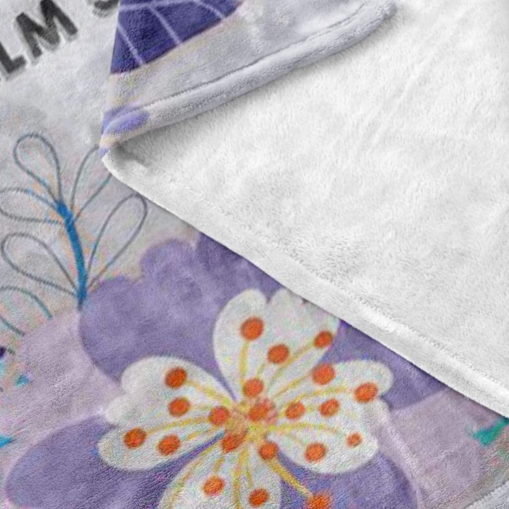 Psalm 56:3 Christian Prayer Blanket - Soft Fleece Bible Verse Blanket with Lion Design for Religious Comfort, Worship & Home Decor - Perfect for Bible Study, Prayer Time & Cozy Faith-Based Gifts