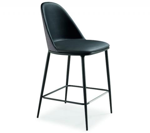 Midj Lea M TS Stool - Modern Adjustable Bar Stool for Kitchen, Dining & Home Office - Comfortable & Stylish Seating Solution