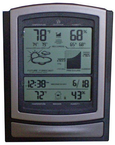 AcuRite Deluxe Wireless Weather Station with Indoor/Outdoor Temperature, Humidity & Forecast - Perfect for Home, Garden, and Outdoor Activities