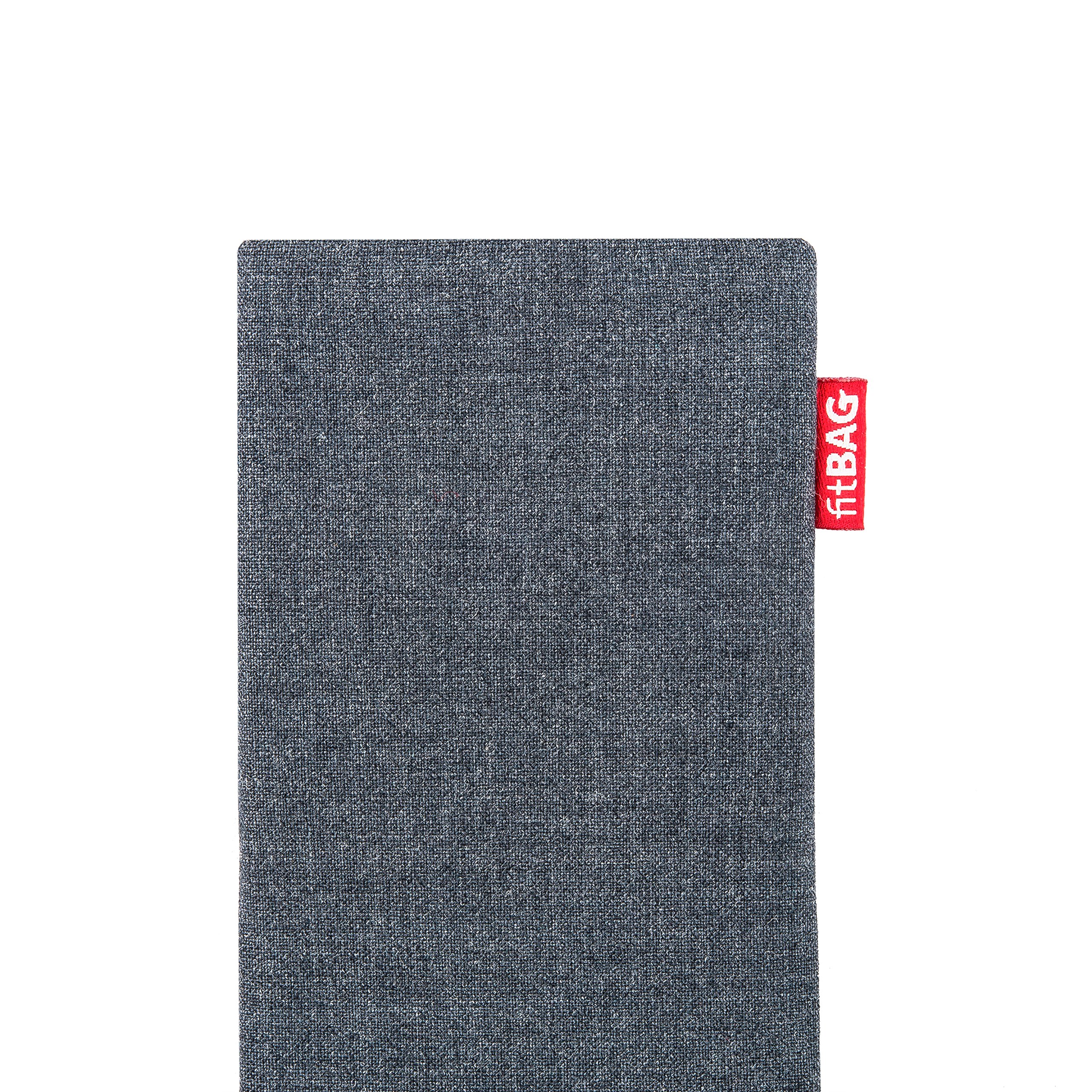 Premium Gray Custom Tailored Sleeve for Huawei P10 Lite | German-Made Luxury Phone Case | Soft Suit Fabric Pouch with Microfiber Lining | Perfect for Business Meetings & Travel Protection