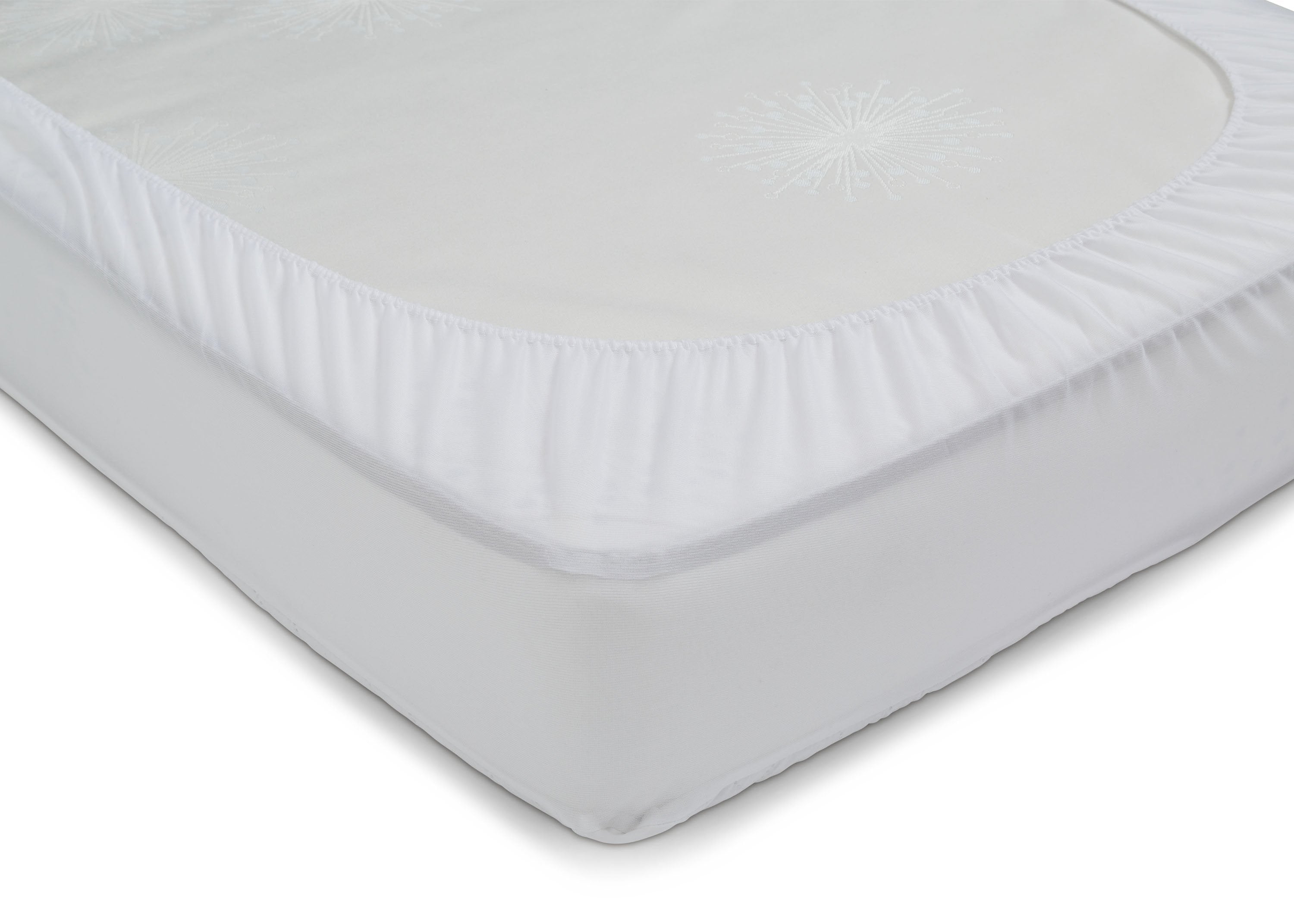 Beautyrest Kids Silver DualCool Technology Fitted Crib Mattress Pad Cover - Breathable & Hypoallergenic for Baby's Comfort - Perfect for Nursery, Daycare & Travel Use