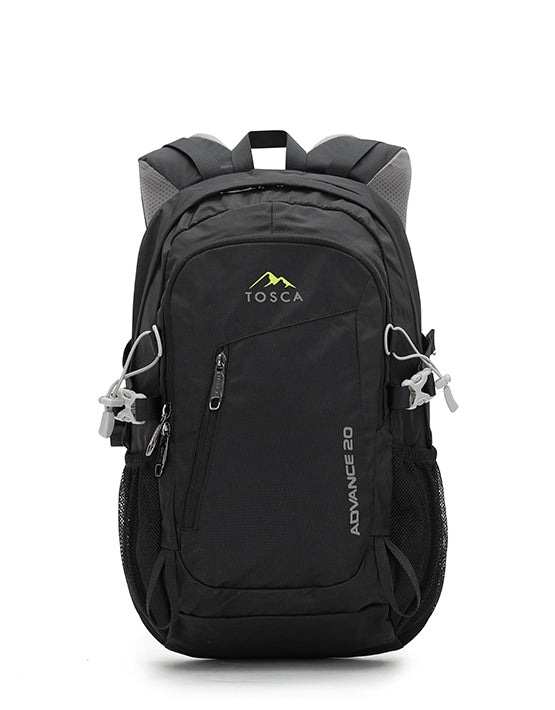 Tosca TCA944 20L Deluxe Backpack for Men & Women - Waterproof Travel Backpack Black - Perfect for Hiking, Camping, School & Business Travel
