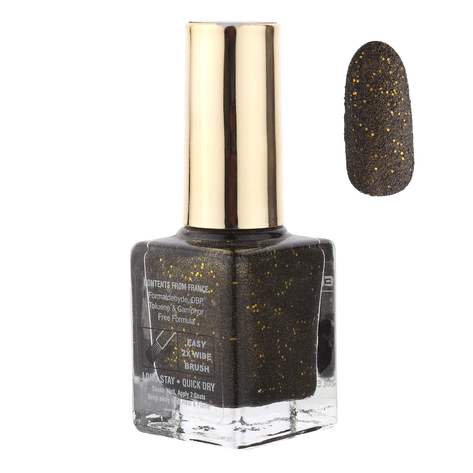 Elfani 3D Texture Nail Polish - Long Lasting Gel Nail Varnish with Glitter & Shine for Women | Perfect for Parties, Weddings & Special Occasions