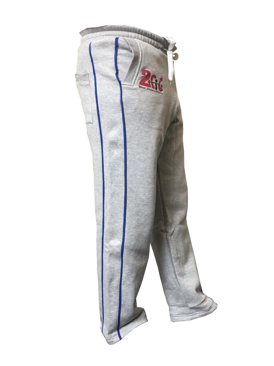 2Fit Men's Fleece Joggers - Soft Gym Sweatpants for Running, Boxing & MMA Training | Comfortable Workout Fleece Trousers for Fitness & Lounge | Small Size