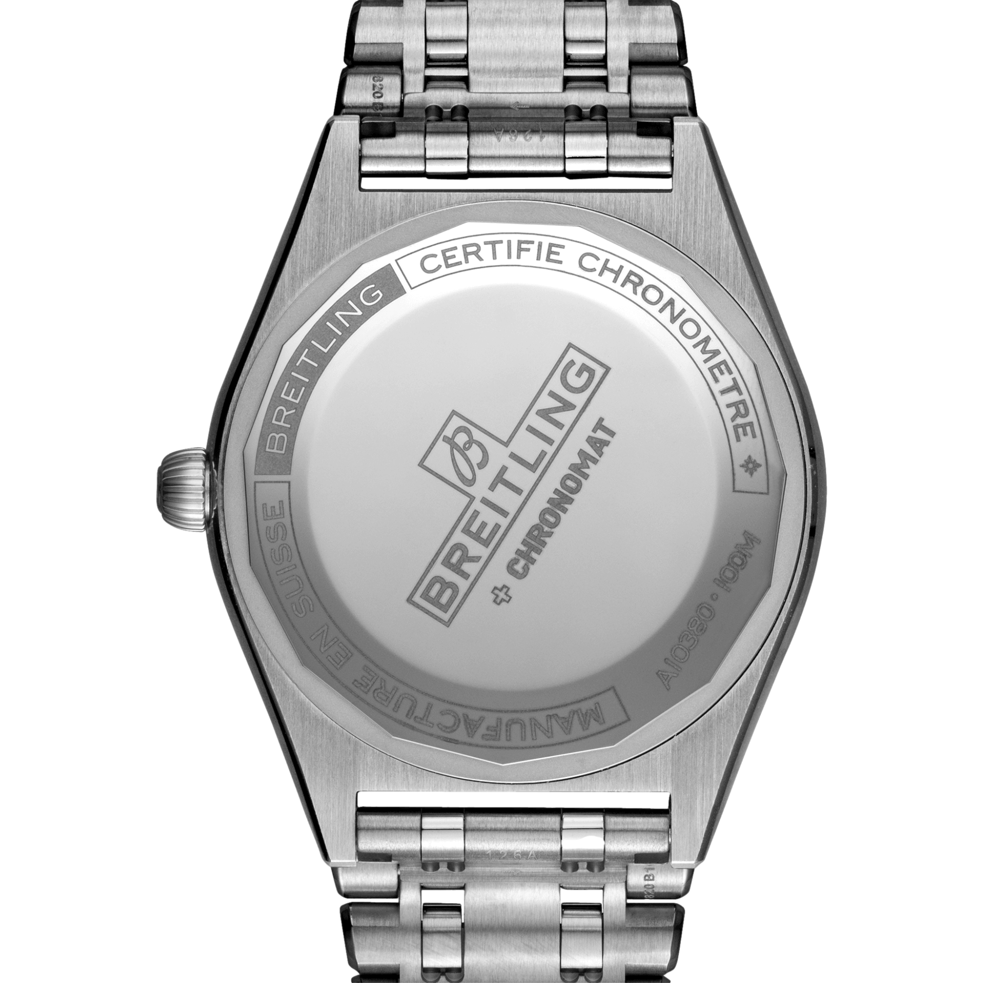 Breitling Chronomat Automatic 36mm Watch - Mother of Pearl Dial with Diamond Accents & Stainless Steel Bracelet | Luxury Women's Watch for Business, Gala & Special Occasions