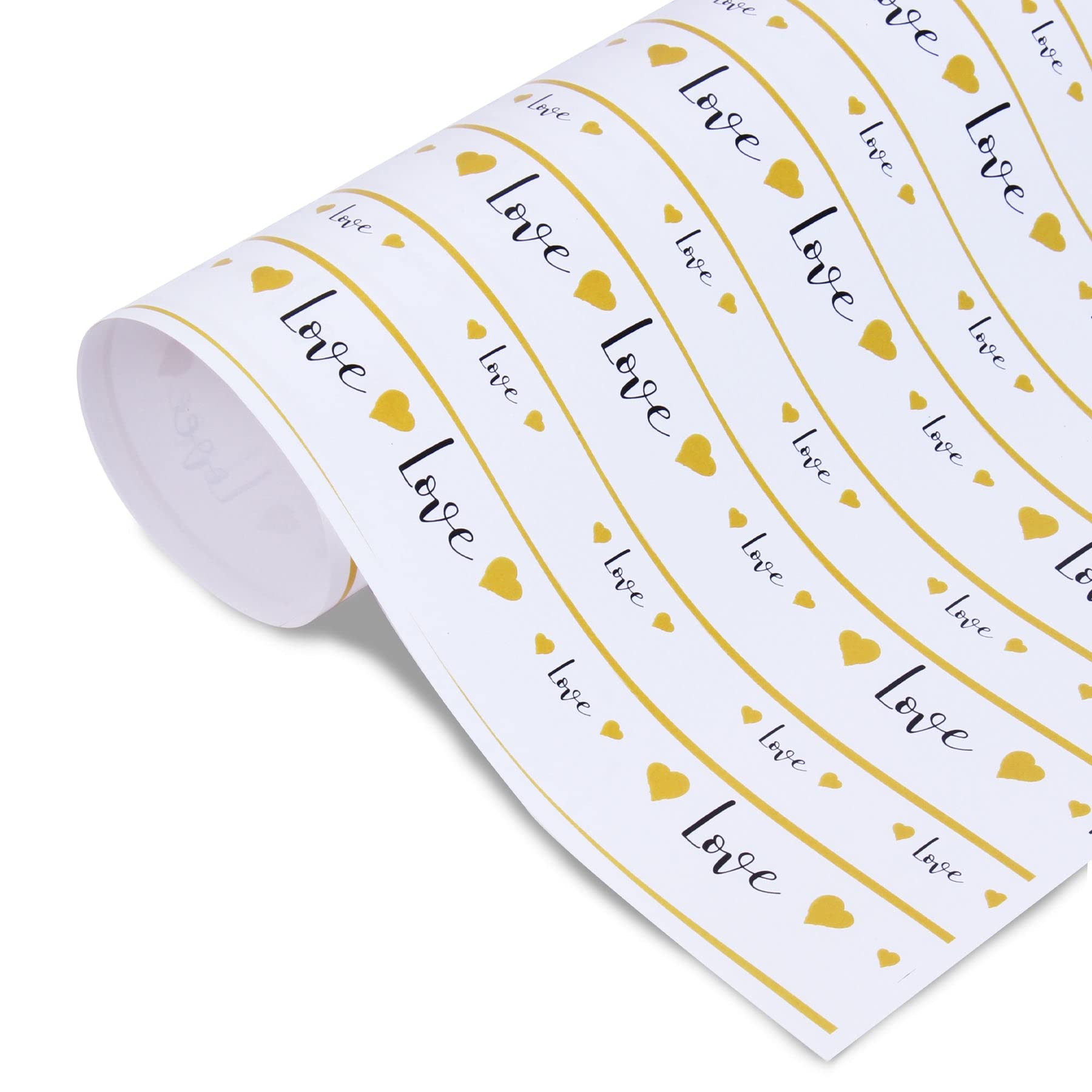 Colorful Birdie Gift Wrapping Paper Sheets - 19x29 Inch Warm Love Design | 6-Pack White Gift Wrapping Paper for Birthdays, Christmas & Special Occasions | Premium Quality Gift Wrap for Present Packaging & Decoration