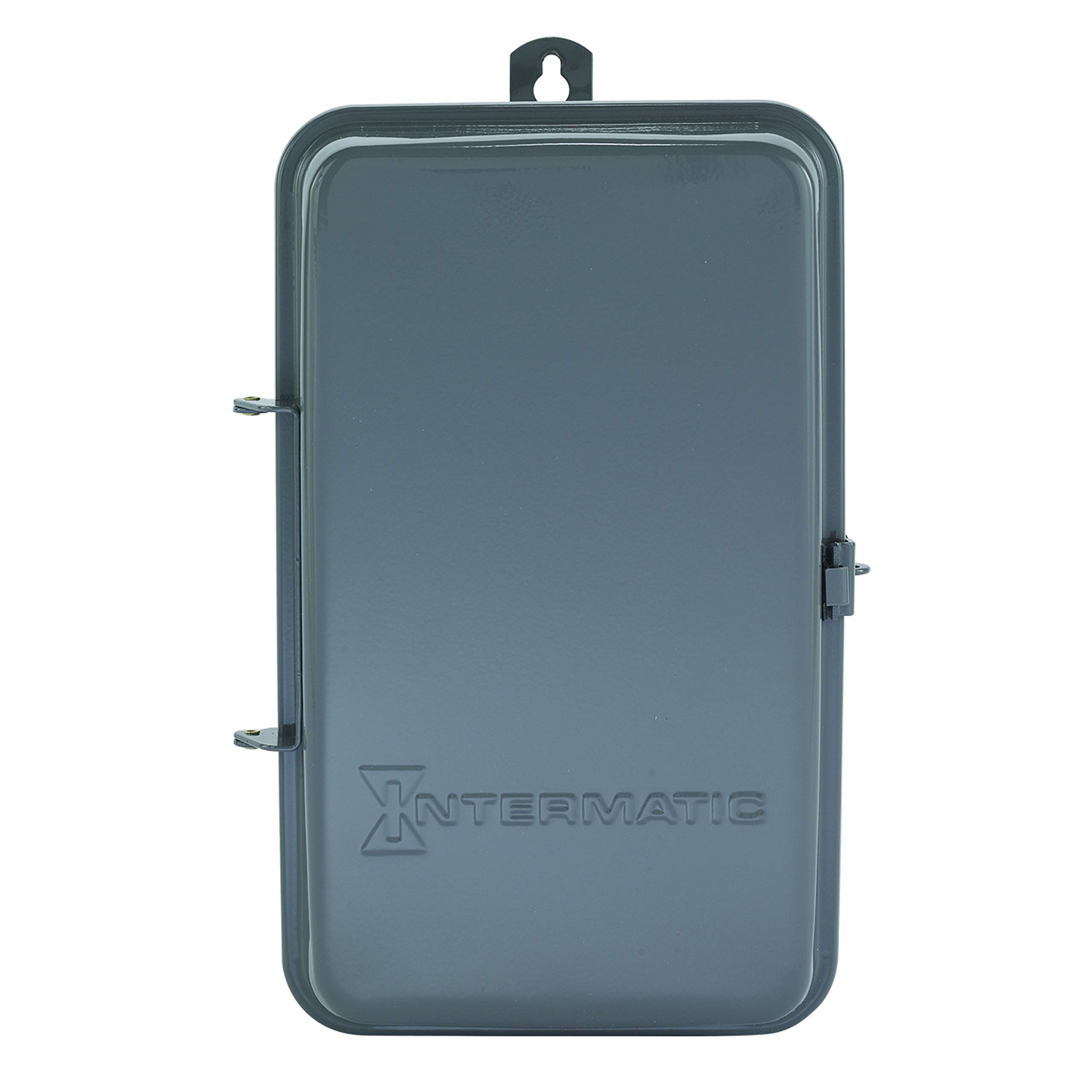Intermatic T106R 24-Hour Mechanical Timer Switch, Gray - Perfect for Outdoor Lights, Pumps, and Home Automation