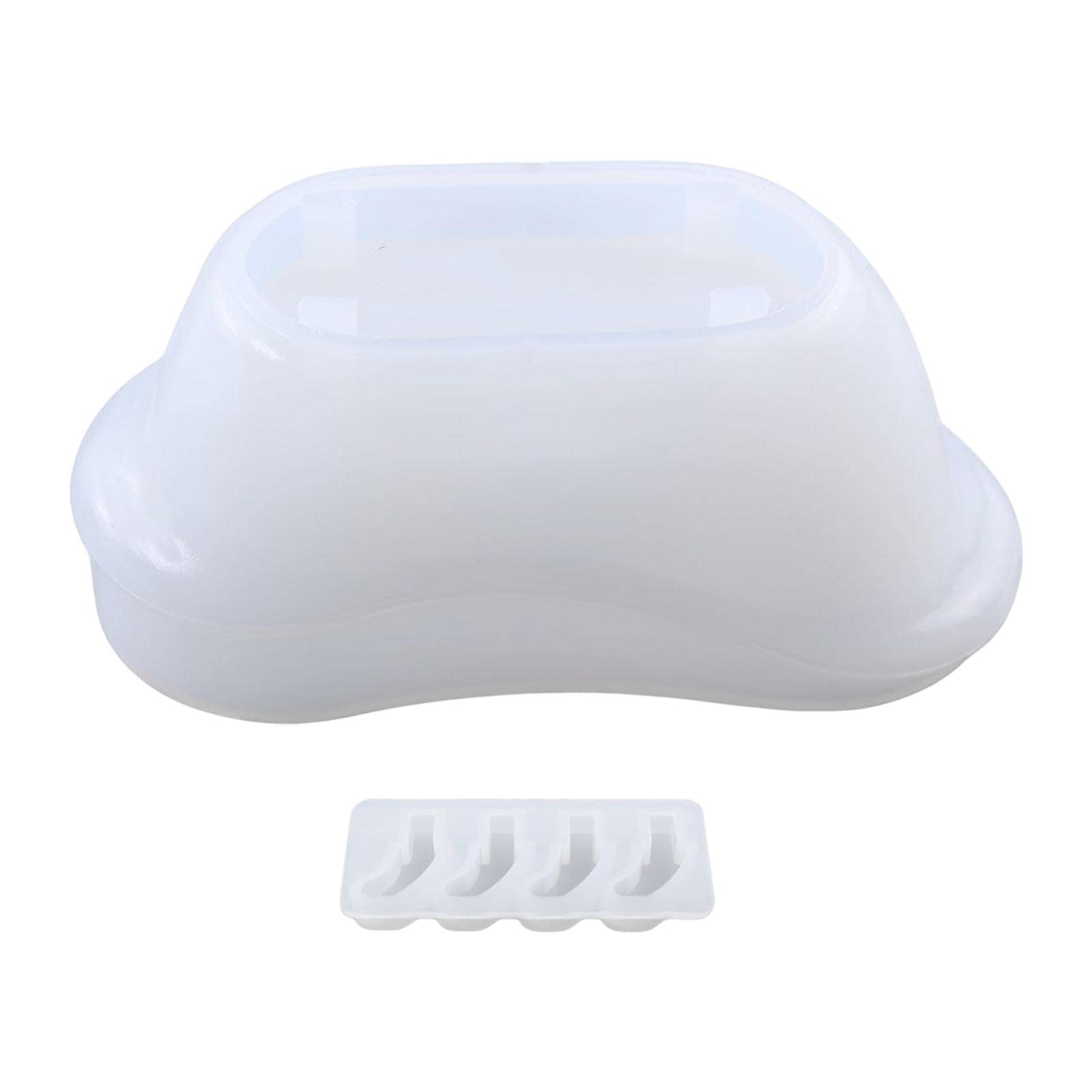 Fancyes Resin Soap Holder - Epoxy Casting Storage Container & Jewelry Tray - Bathroom Organizer for Soap, Jewelry & Small Items - Perfect for Bathroom Decor, Spa Essentials & Craft Storage