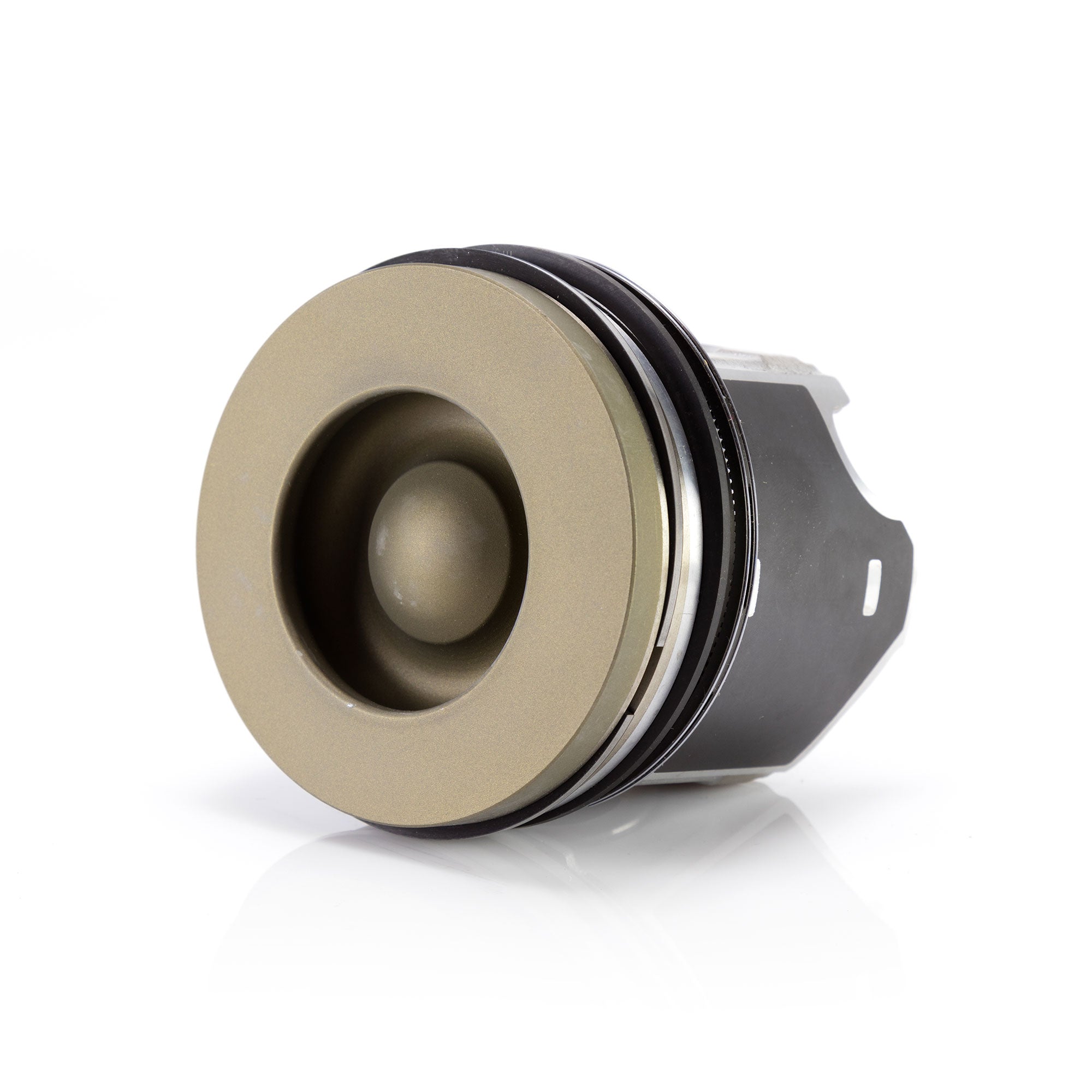 Mahle 6.0L Ford Power Stroke Diesel Engine Ceramic Coated Single Piston Kit with Rings - Perfect for Engine Rebuilds & Performance Upgrades